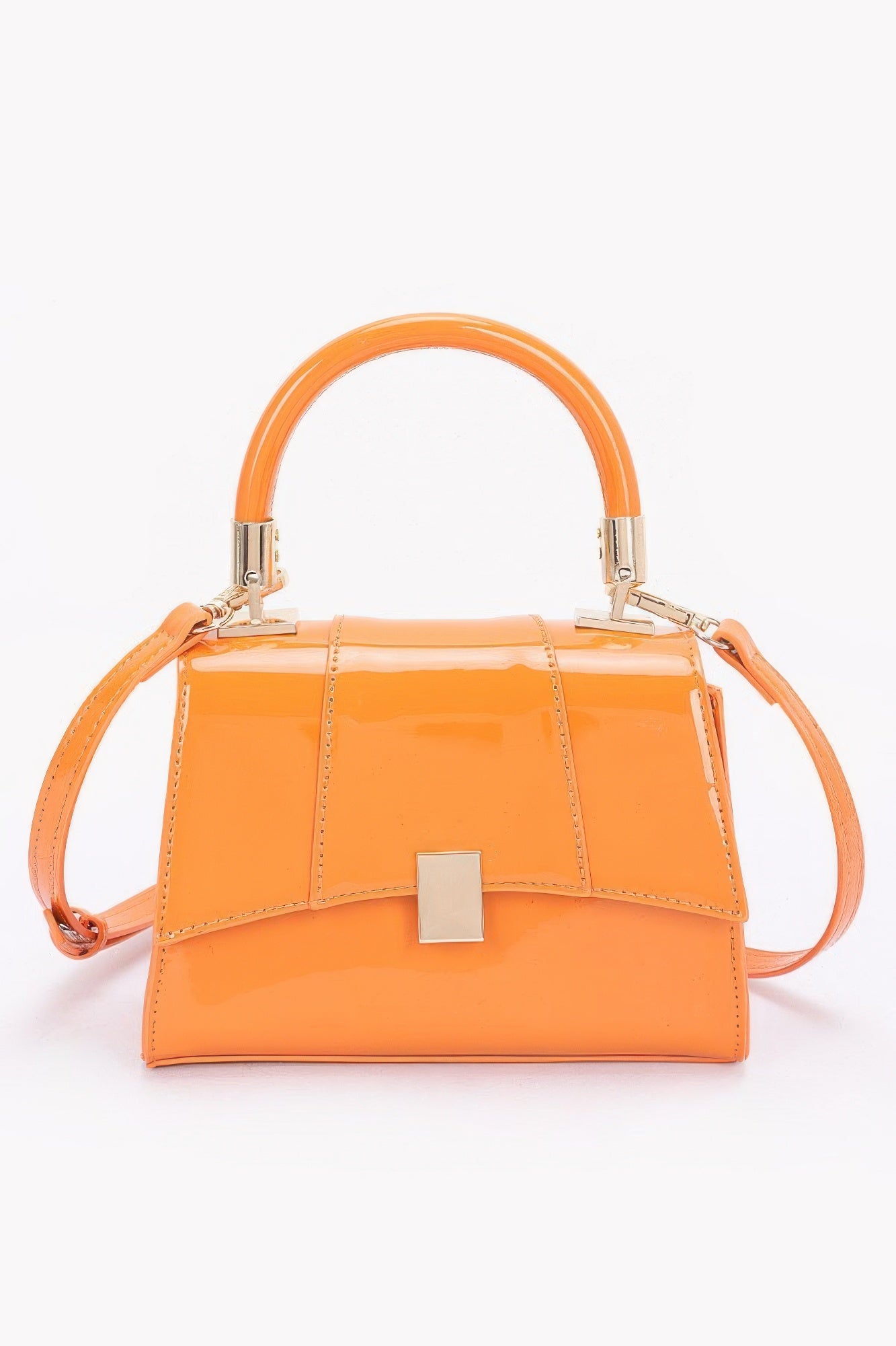 Enamel Flap Crossbody Bag product image
