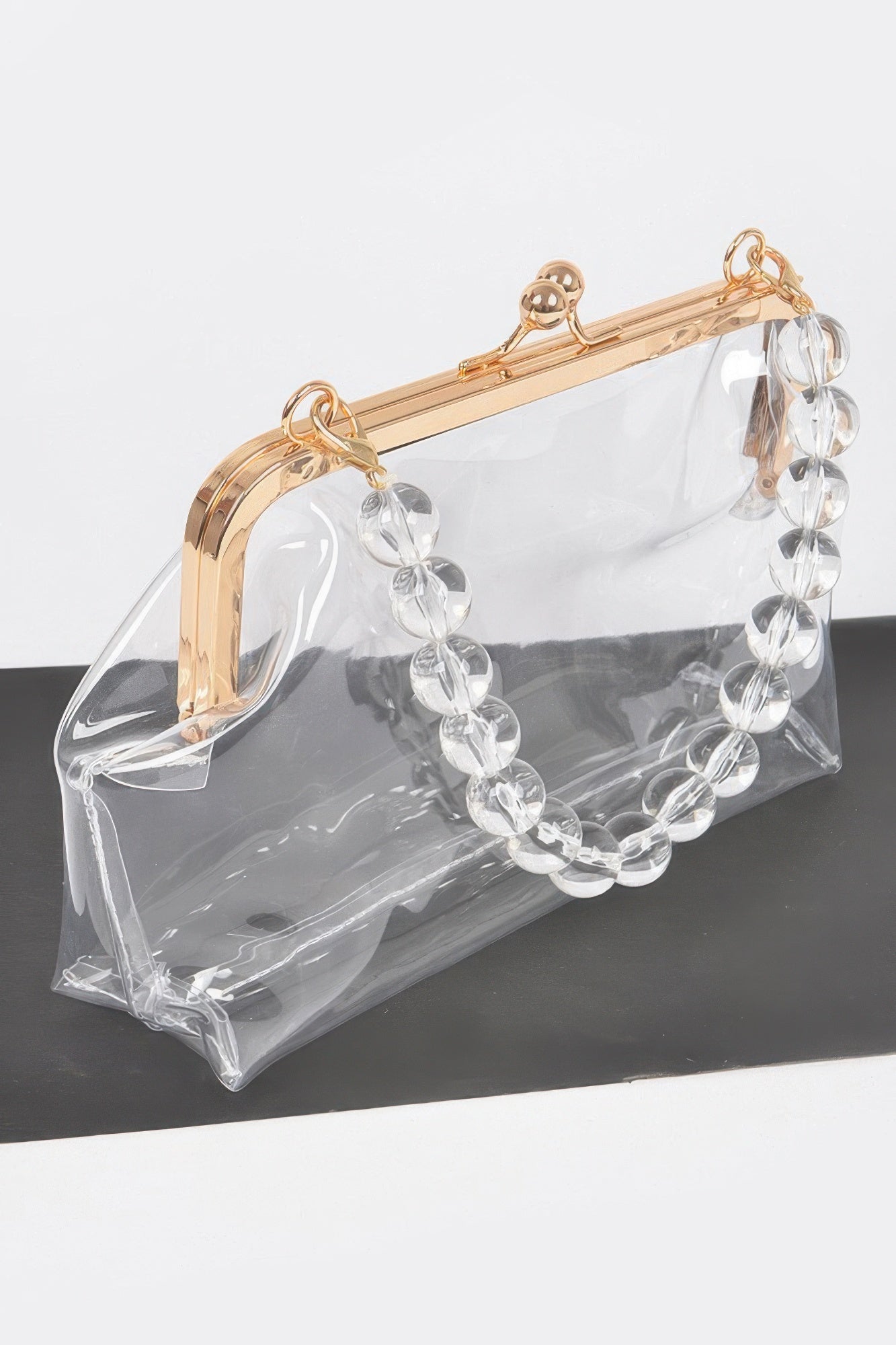 Vintage Clasp Pvc Clutch product image
