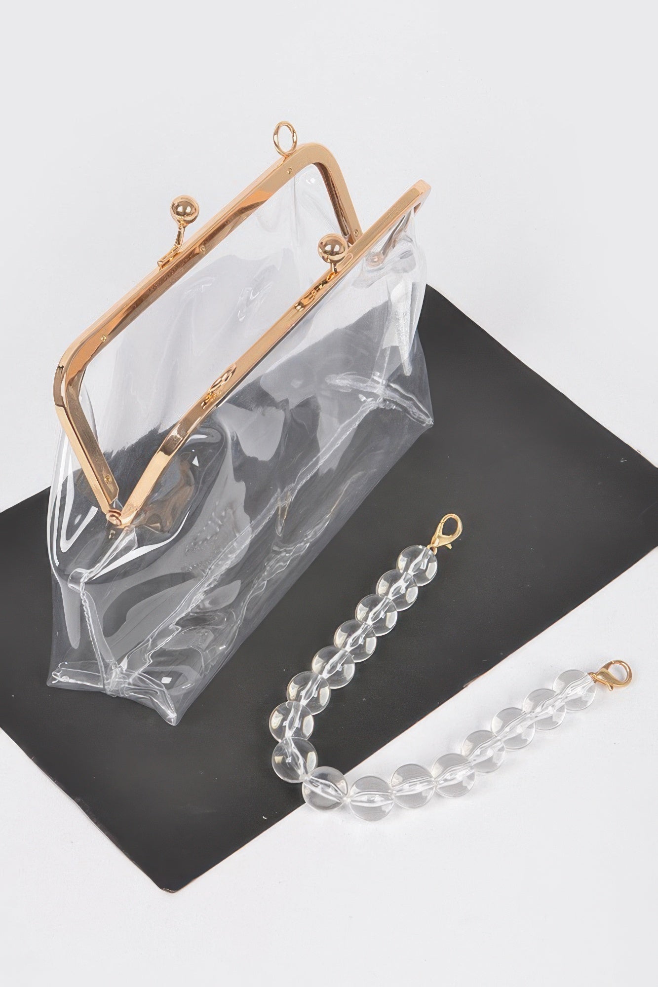 Vintage Clasp Pvc Clutch product image