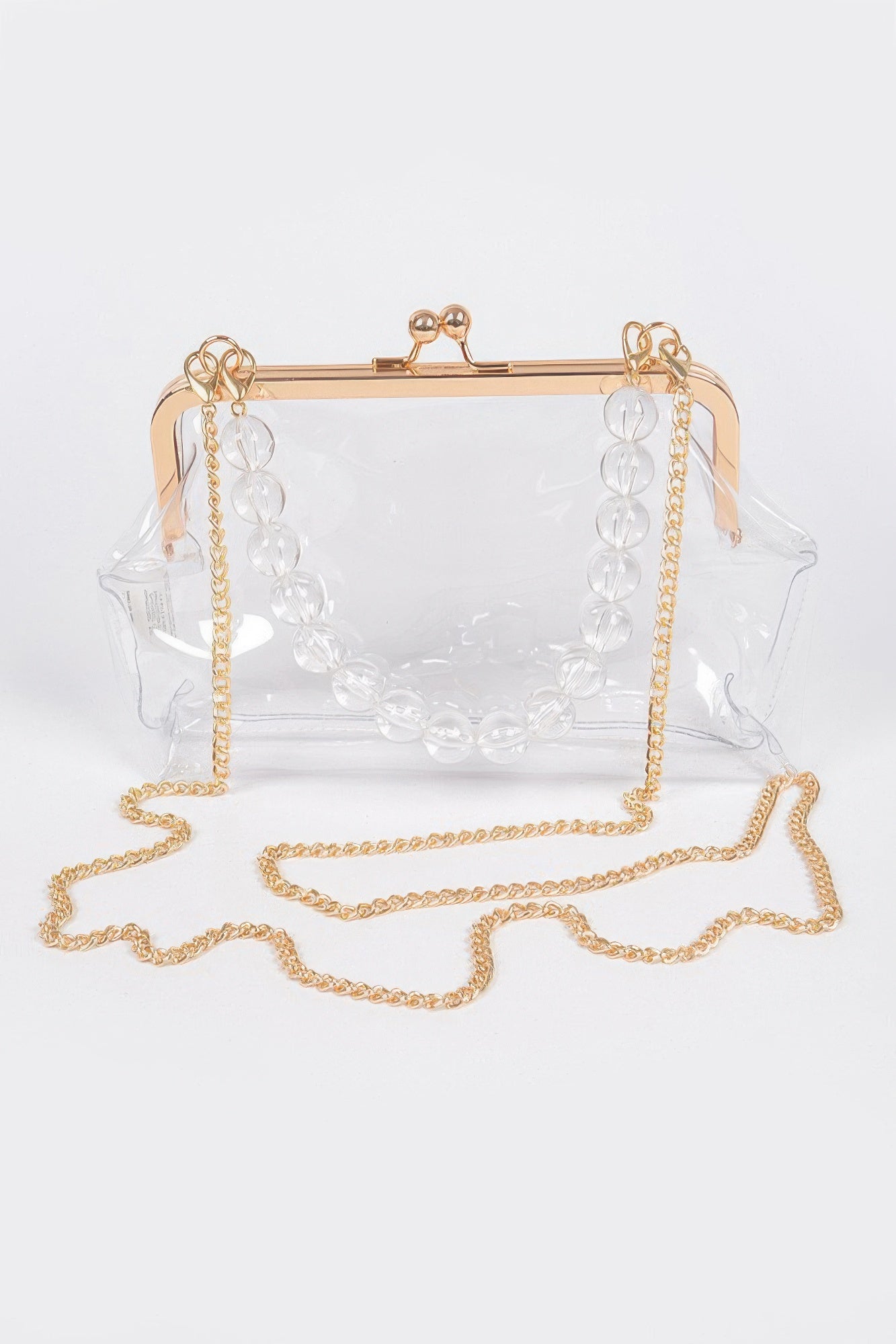 Vintage Clasp Pvc Clutch product image
