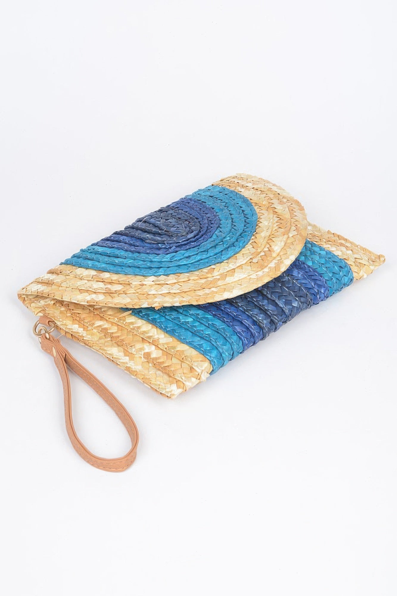 Straw Coloful Envelope Clutch product image