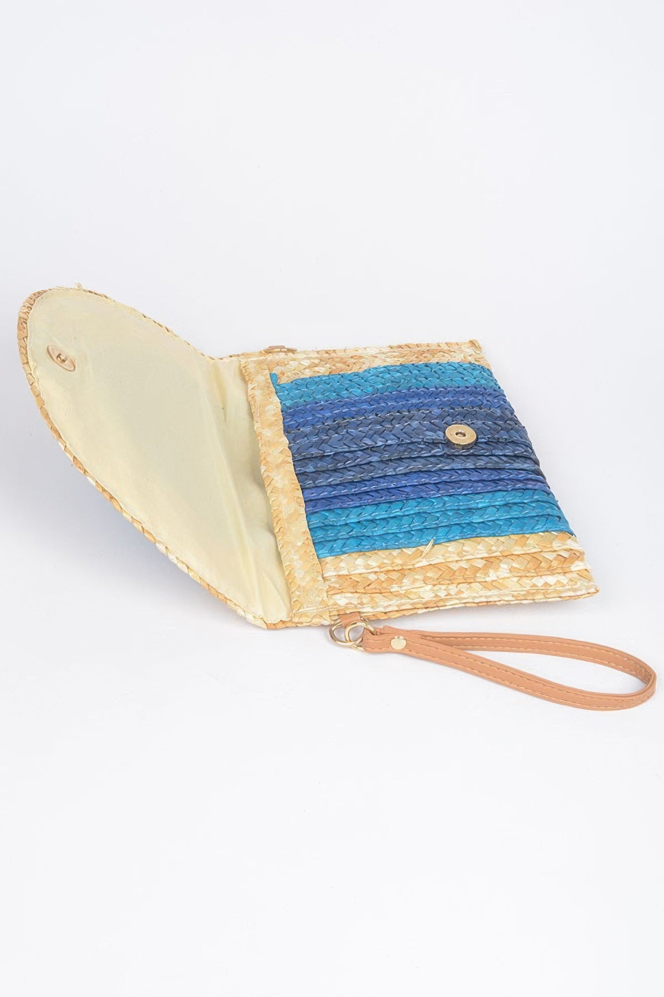 Straw Coloful Envelope Clutch product image