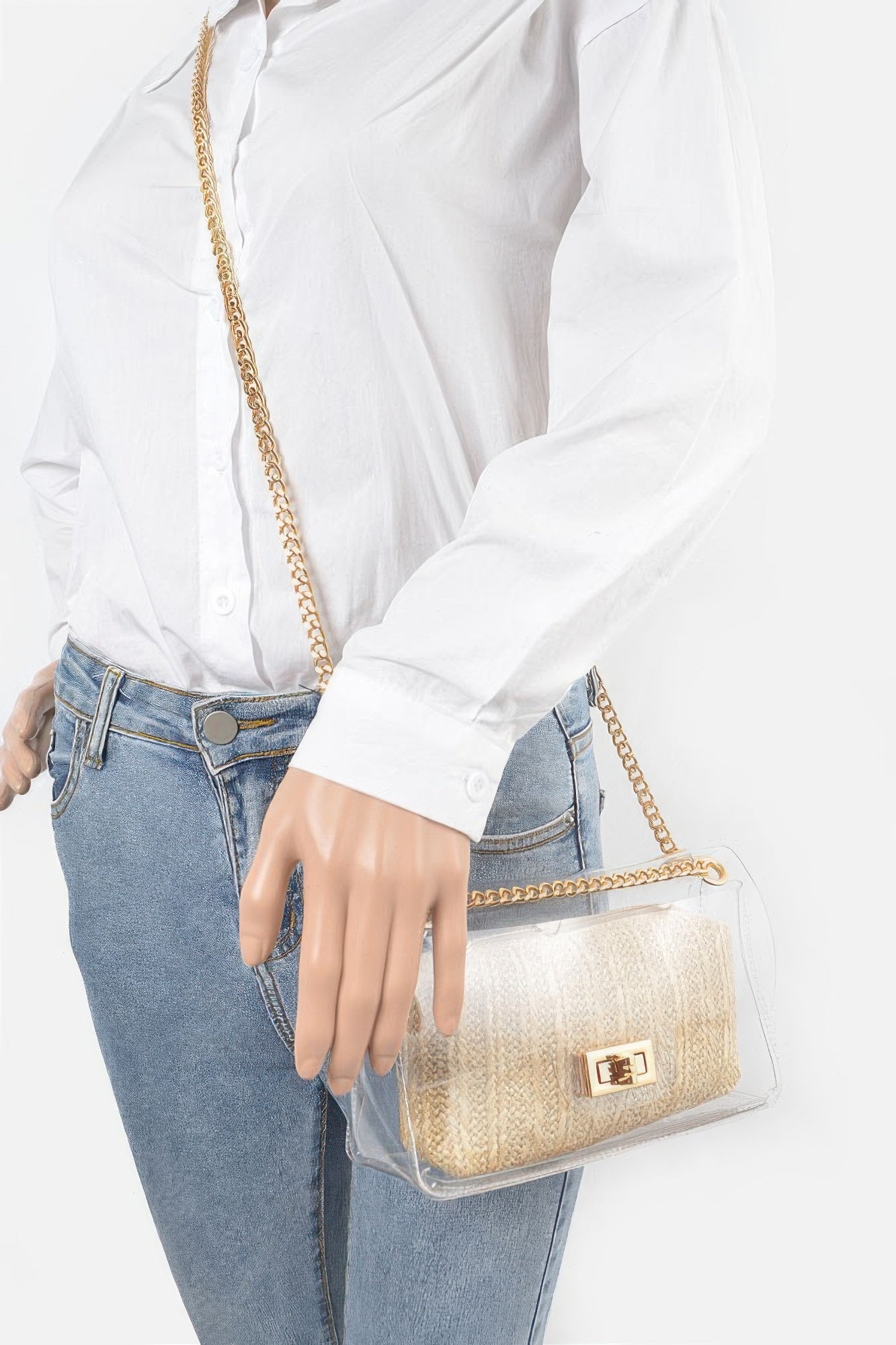 Transparent Crossbody Bag W/pouch product image