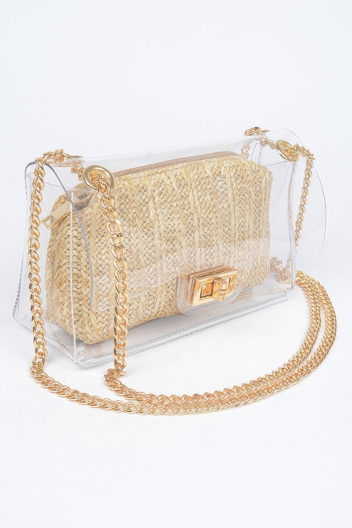 Transparent Crossbody Bag W/pouch product image