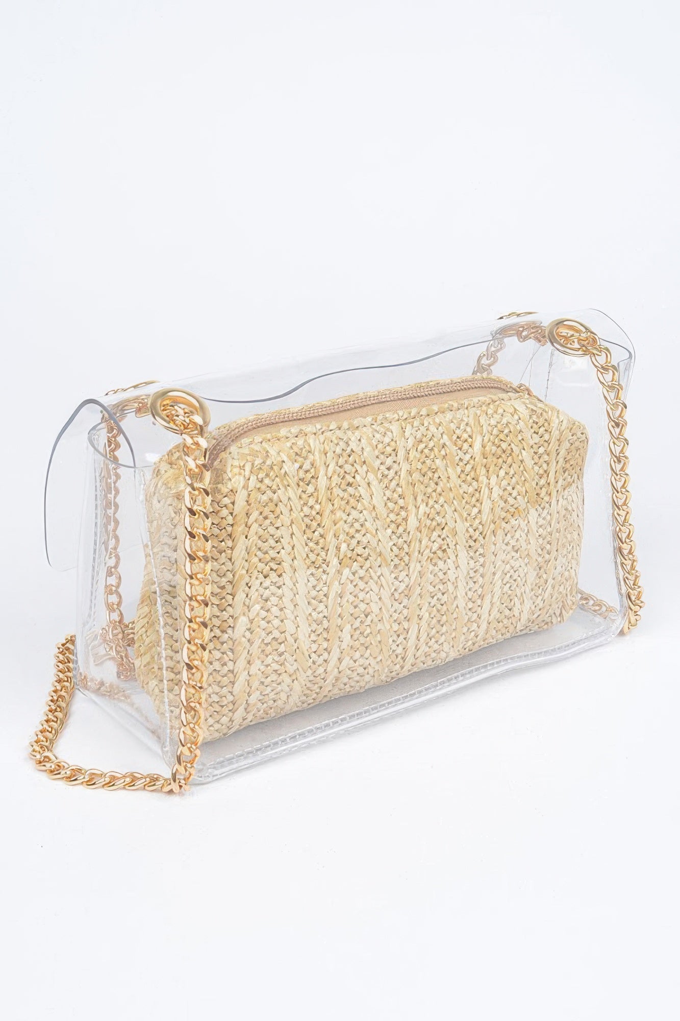 Transparent Crossbody Bag W/pouch product image