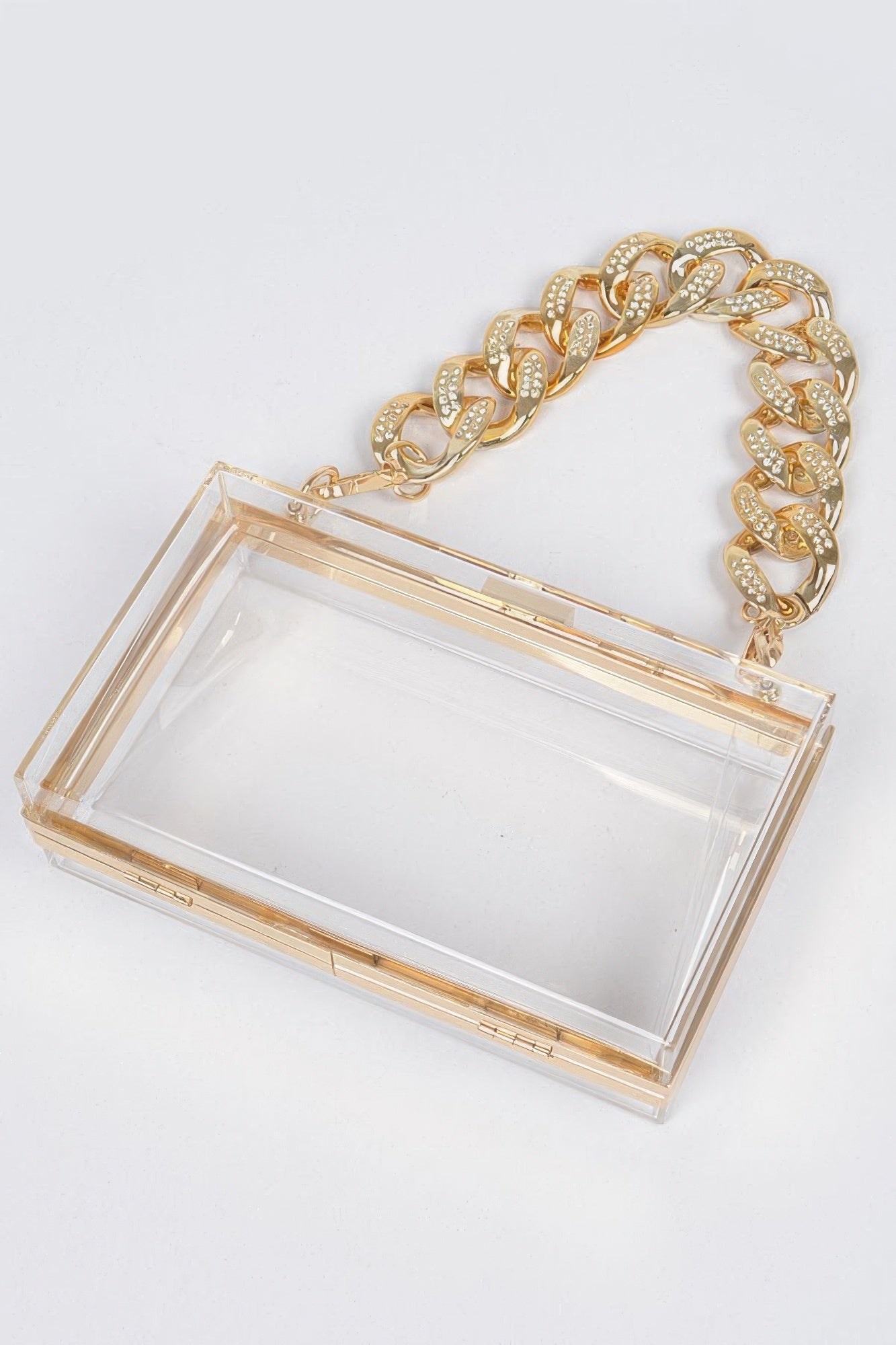 Transparent Hard Case W/stoned Chain product image