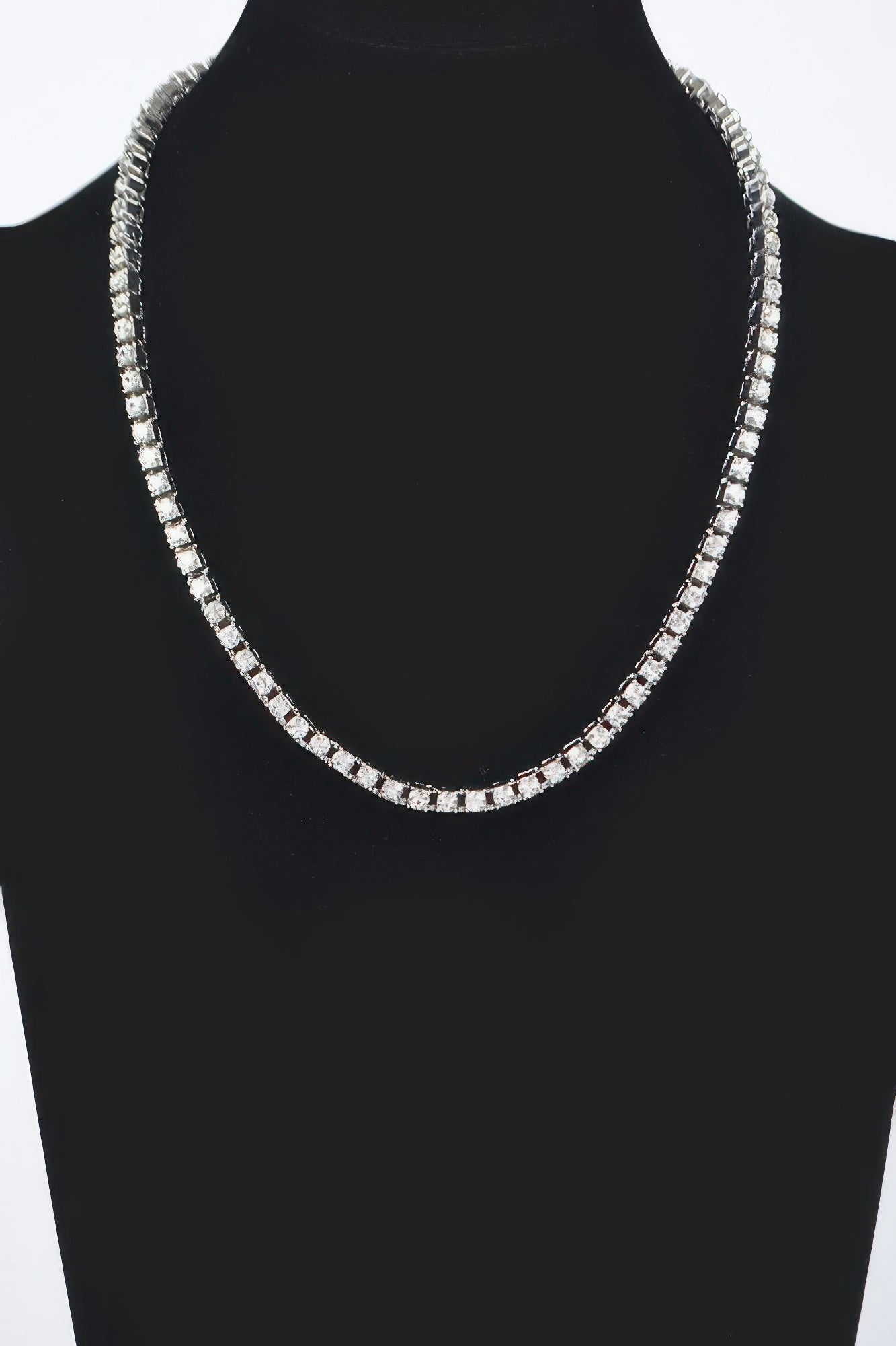Rhinestone Chain Layered Necklace Chain product image