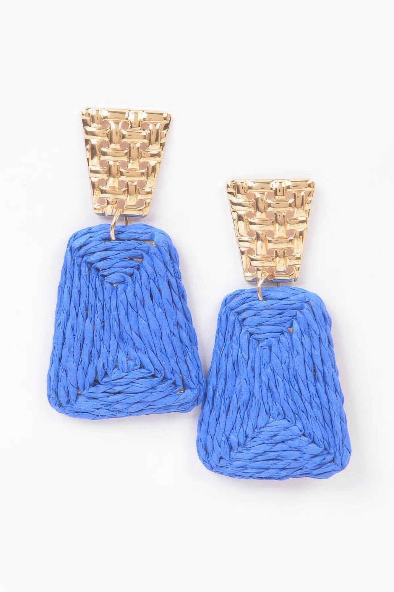 Faux Straw Dangling Earring product image