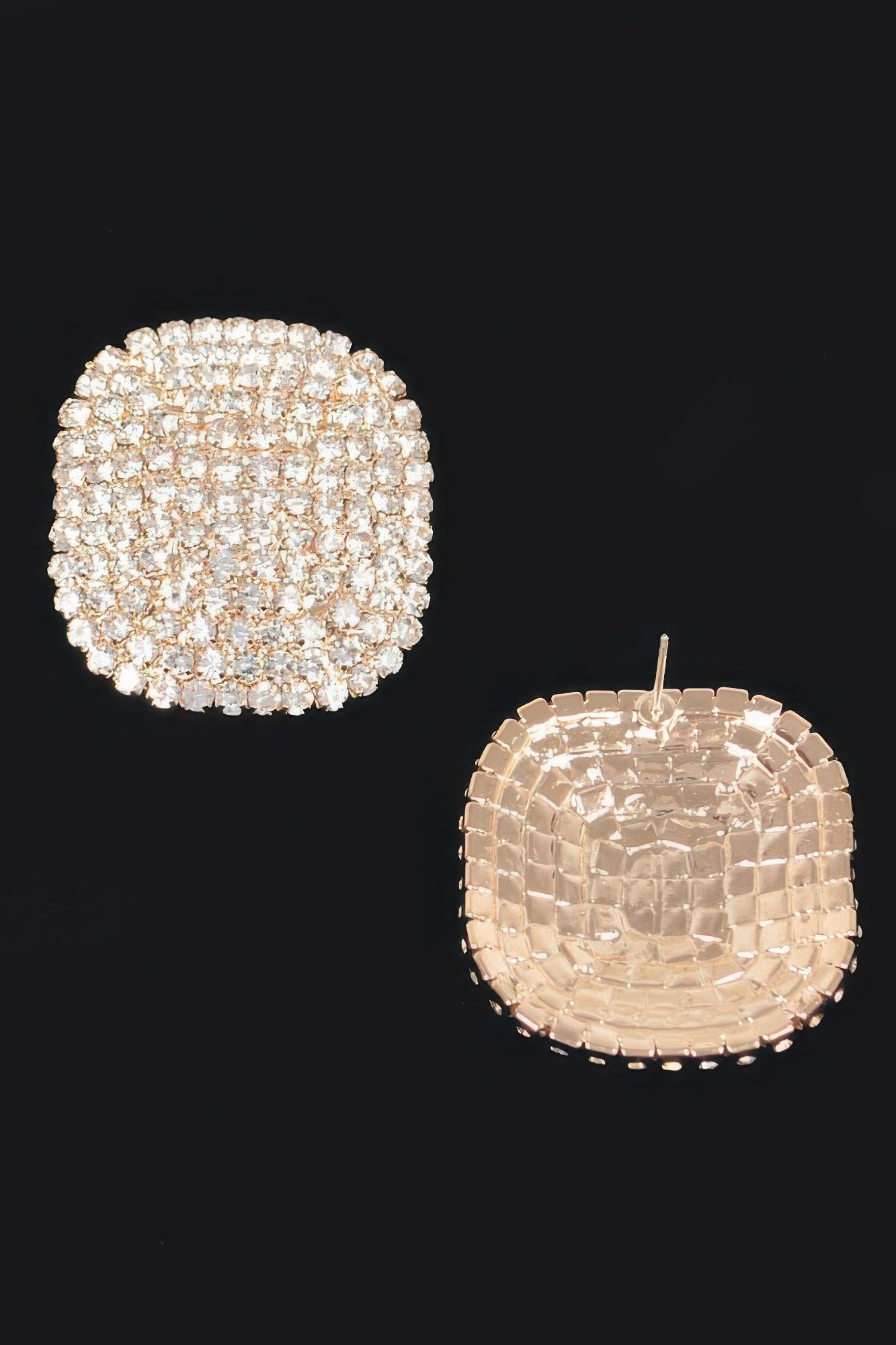 Rhinestone Stud Earring product image