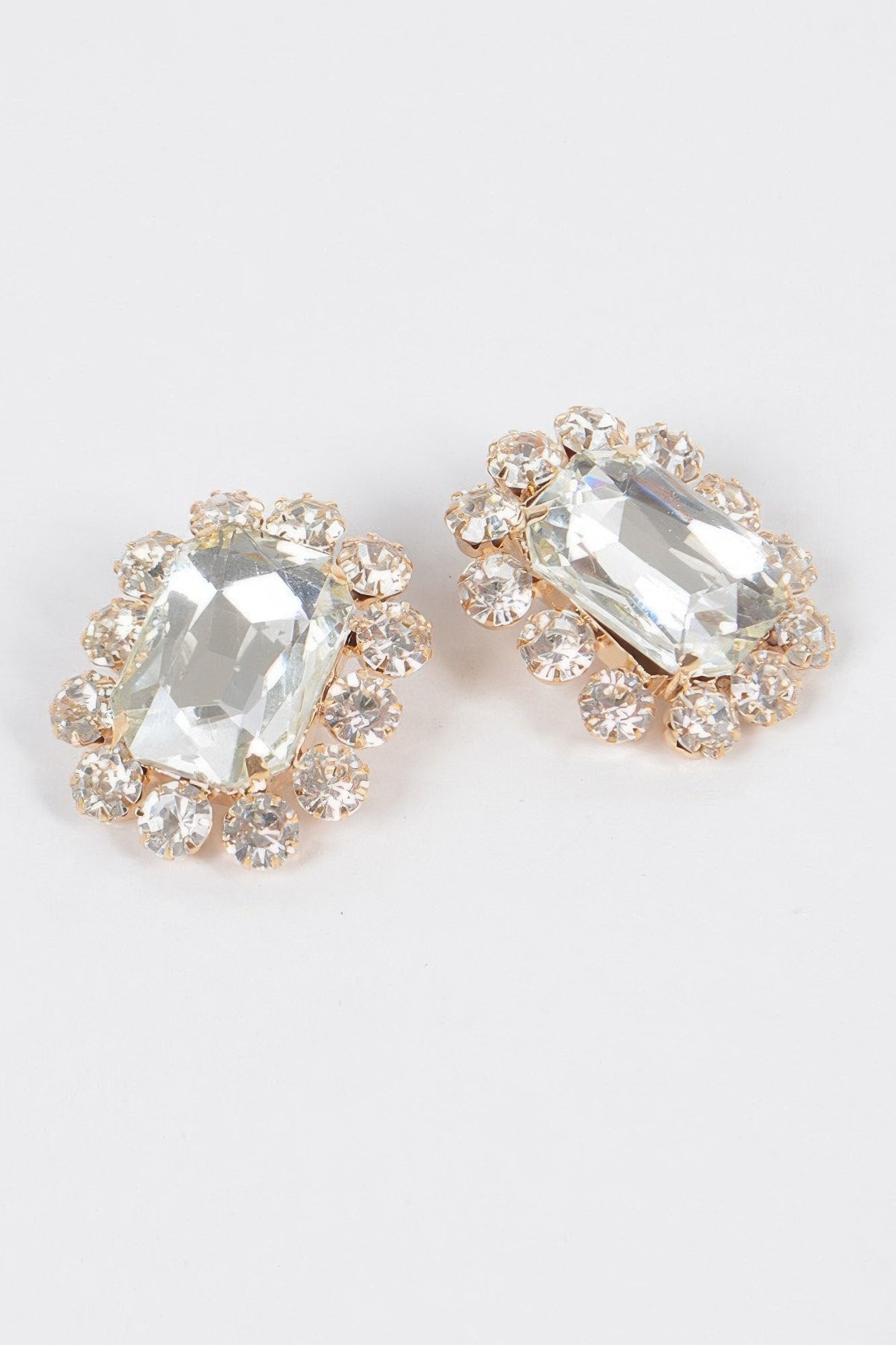 Big Stone Stud Earrings product image