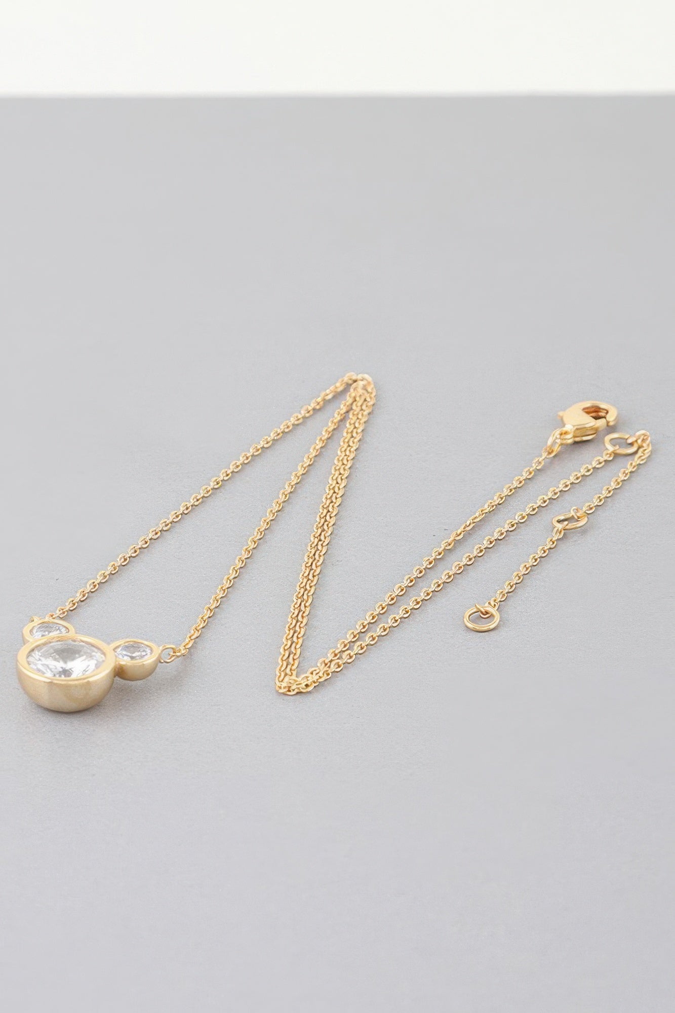 Crystal Mickey Chain Necklace product image