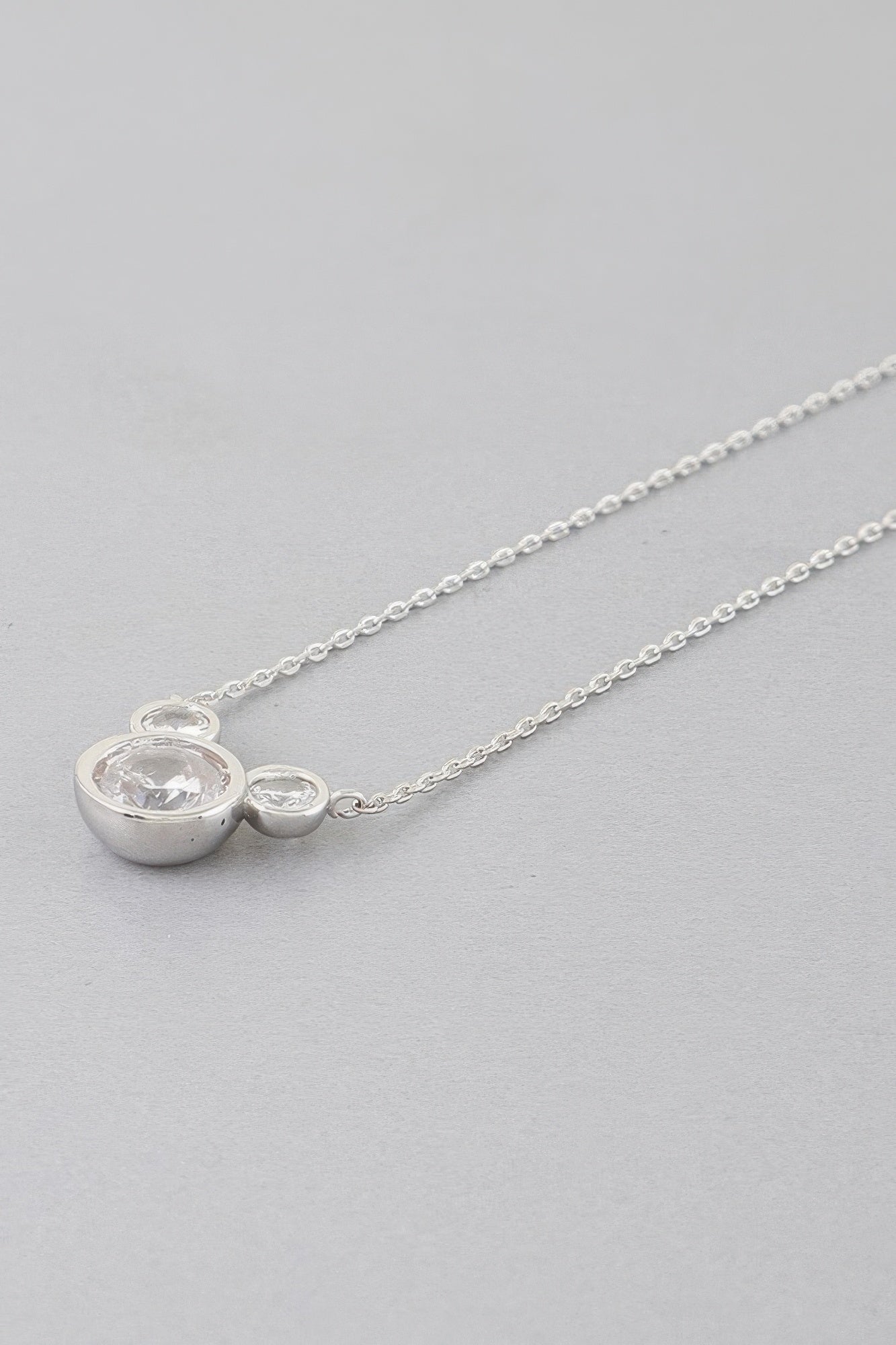 Crystal Mickey Chain Necklace product image