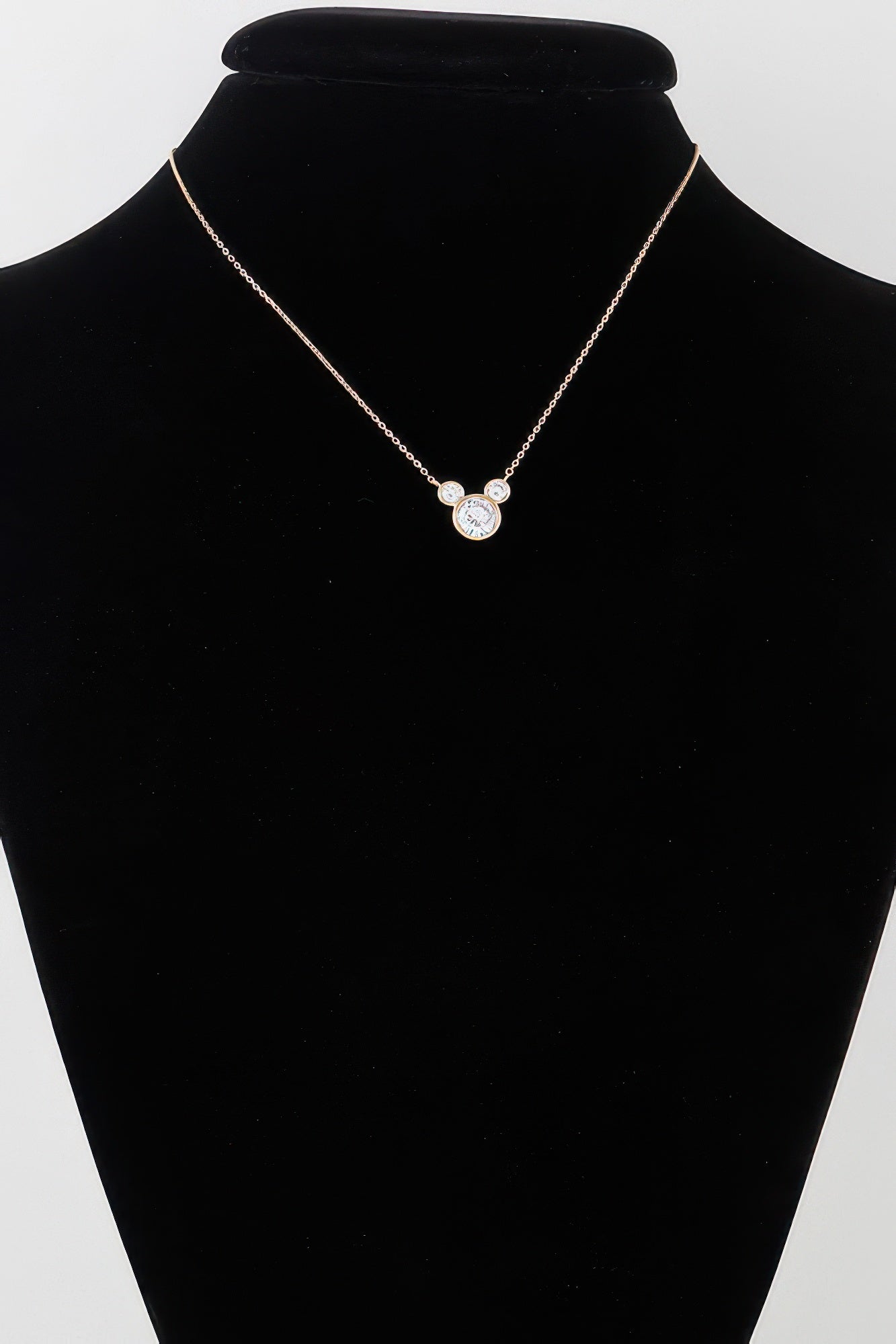 Crystal Mickey Chain Necklace product image