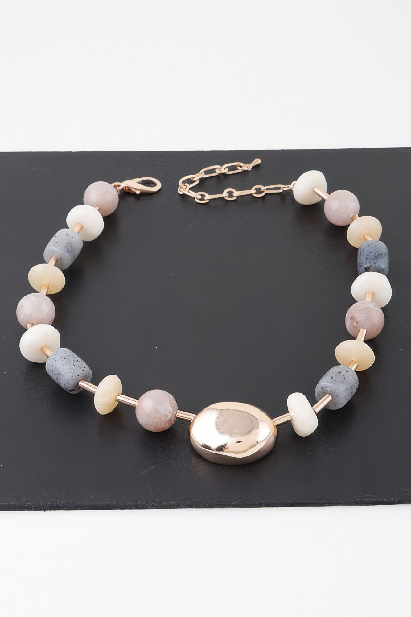 Multi Modern Stone Necklace product image