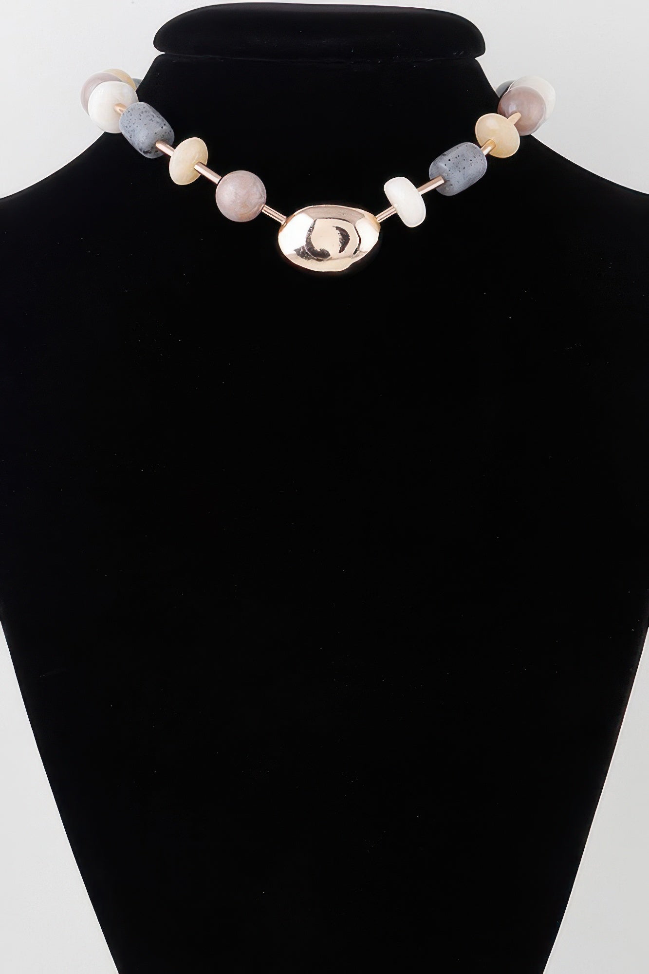 Multi Modern Stone Necklace product image