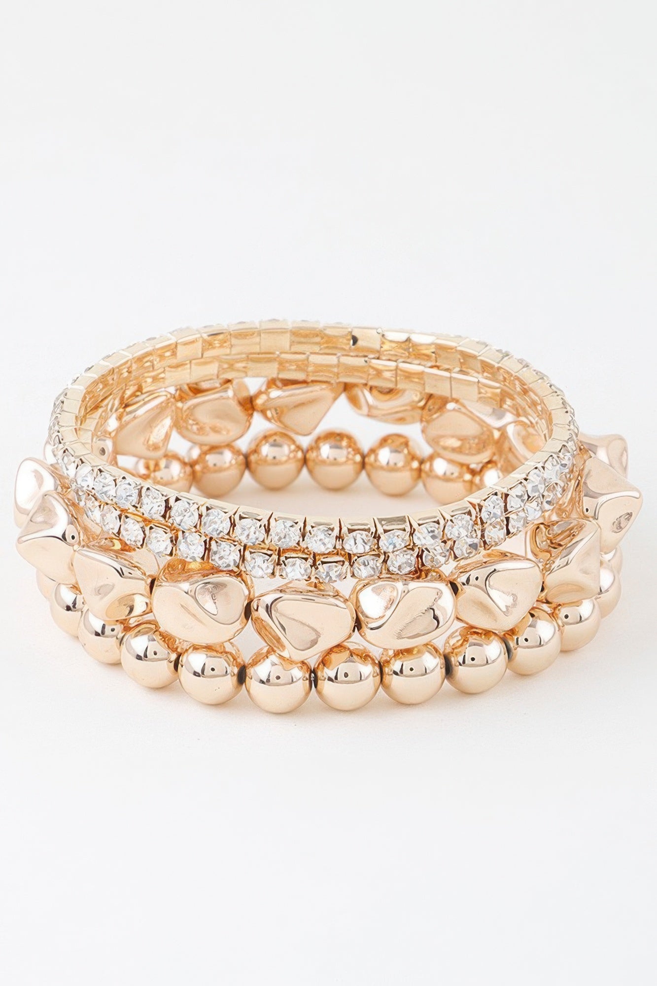 Multi Rhinestone Beaded Bracelet product image