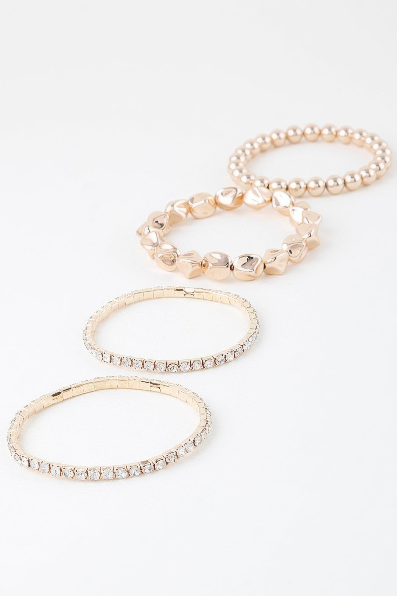 Multi Rhinestone Beaded Bracelet product image