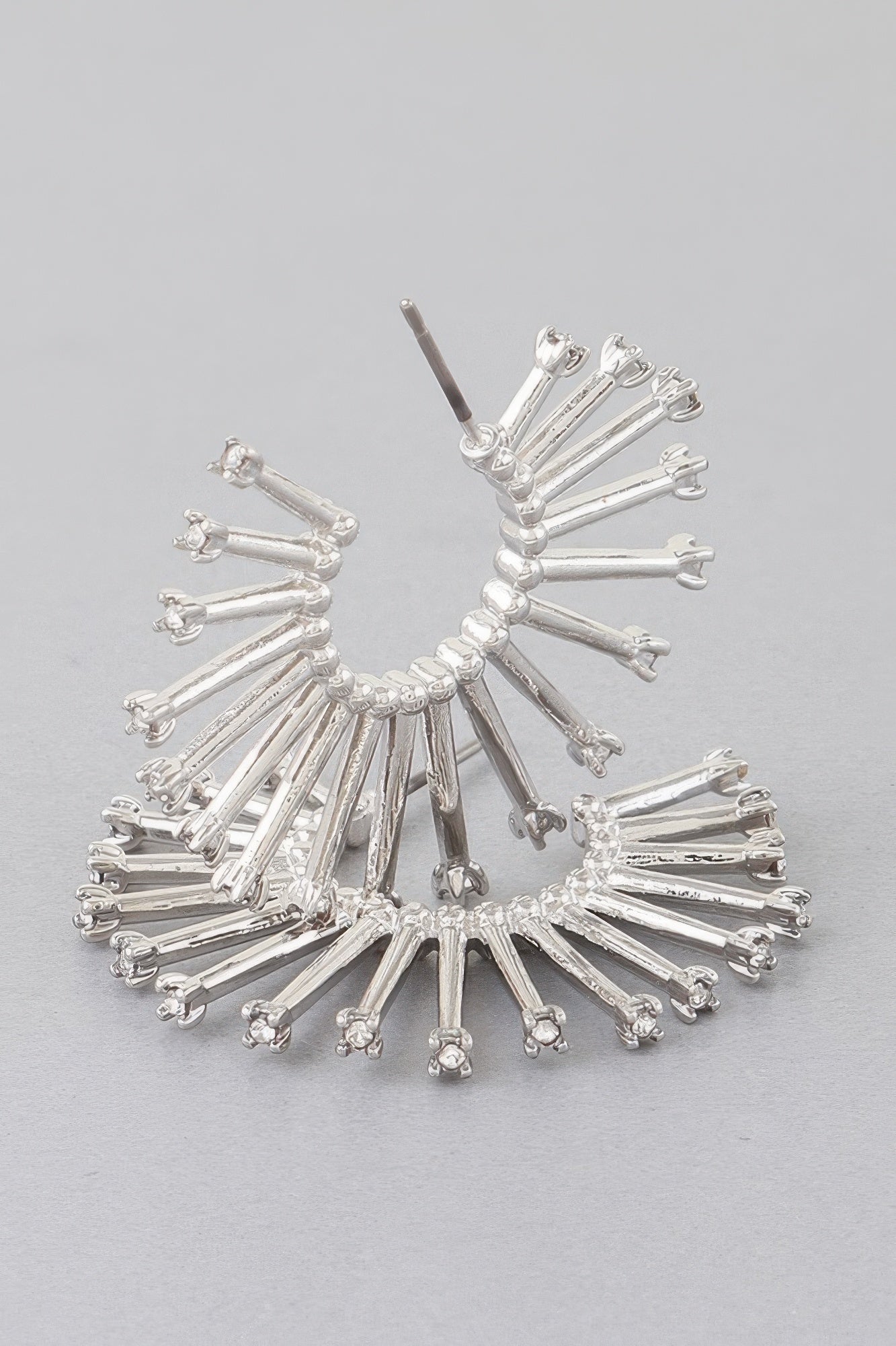 Rising Bejeweled Sun Hoop Earrings product image