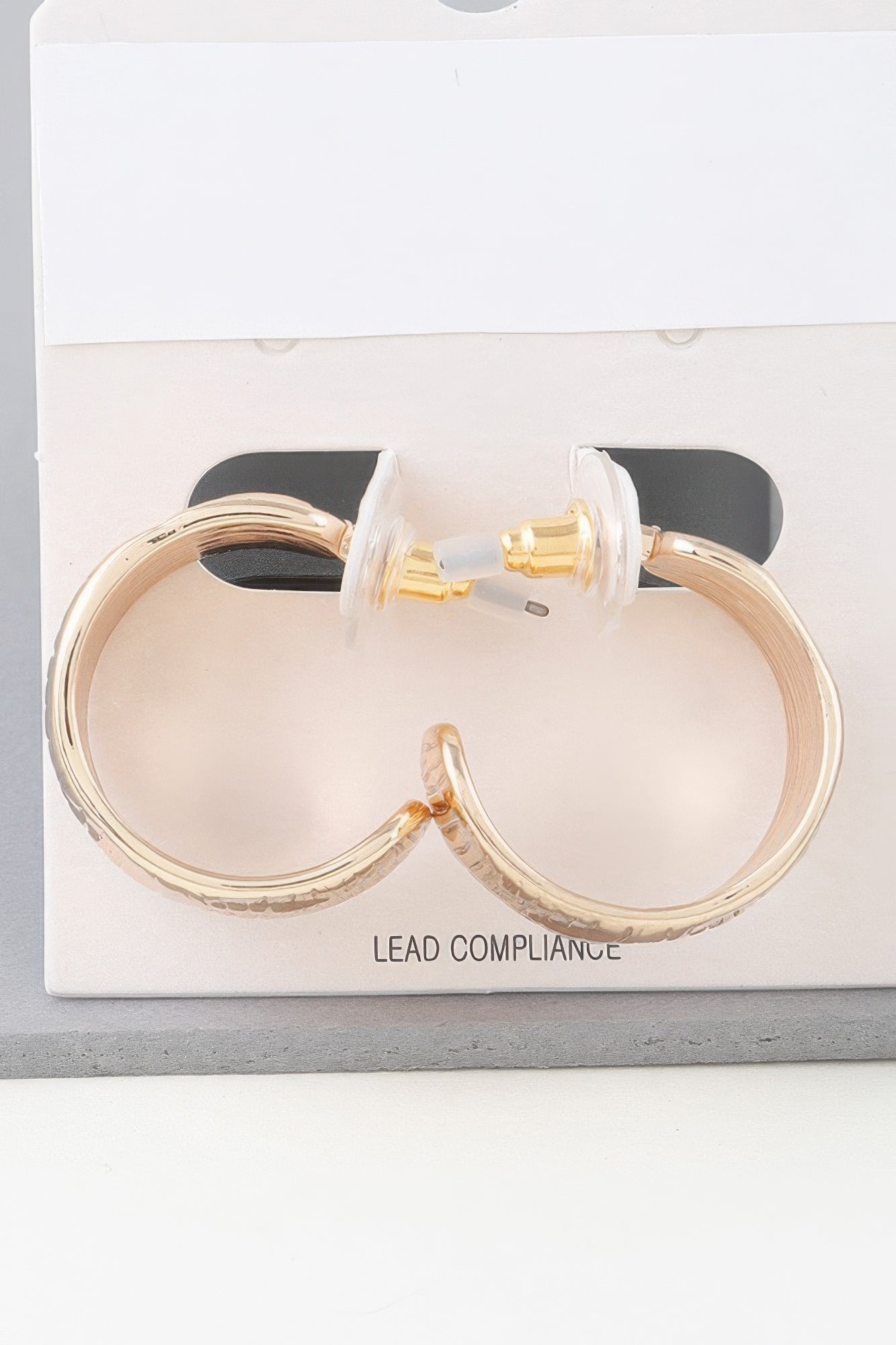 Abstract Cut Hoop Earrings product image