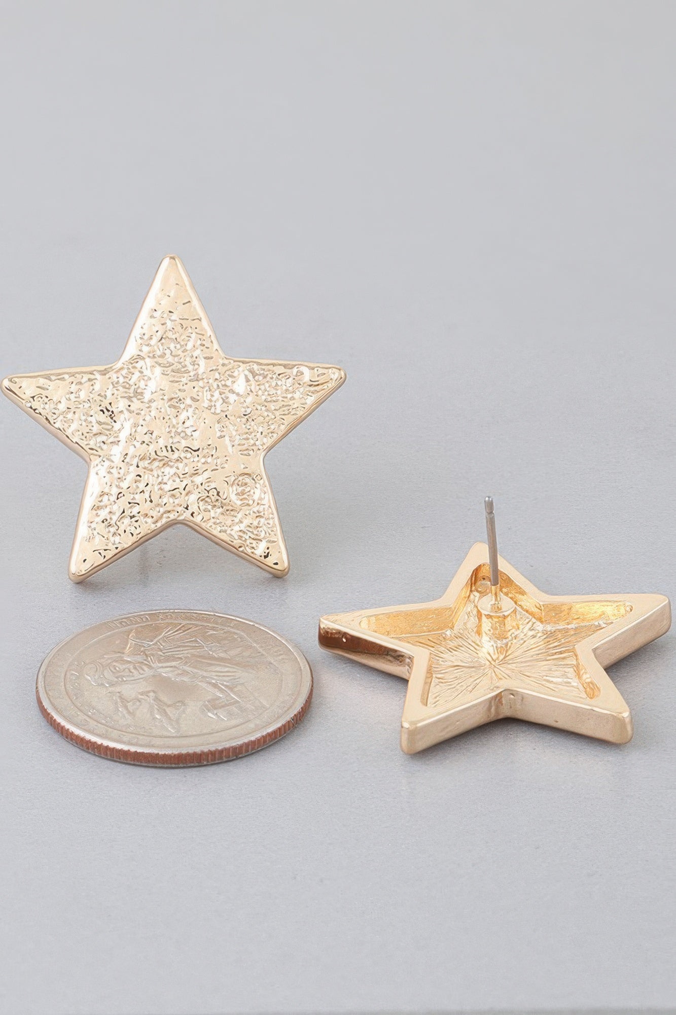 I'm A Star Hammered Earrings product image