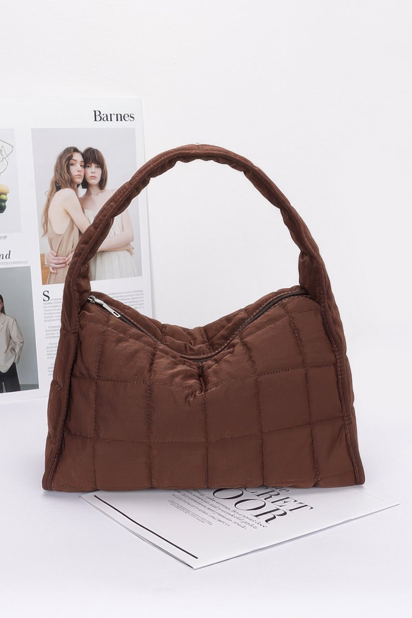Quilted Nylon Shoulder Bag product image