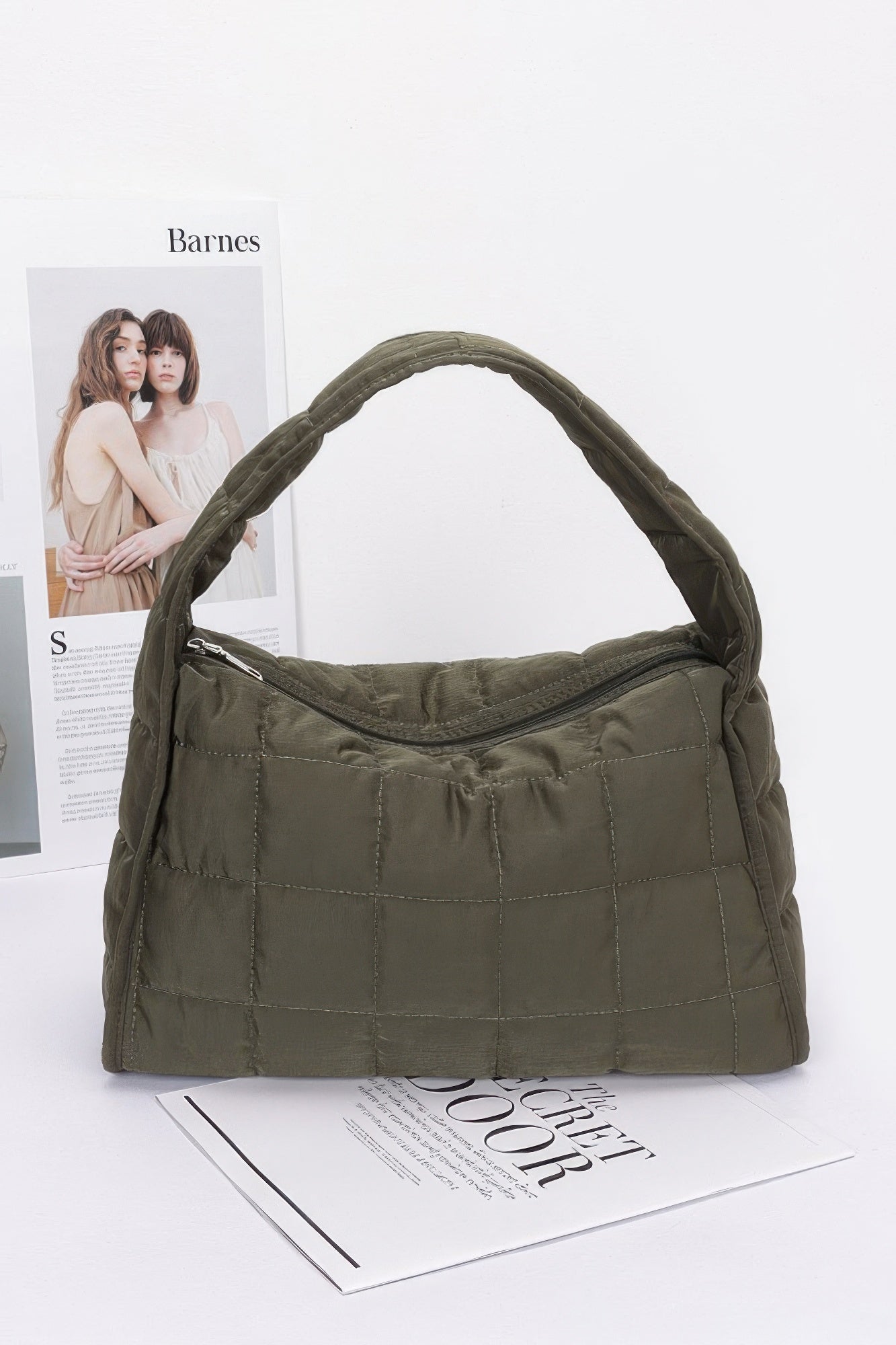 Quilted Nylon Shoulder Bag product image