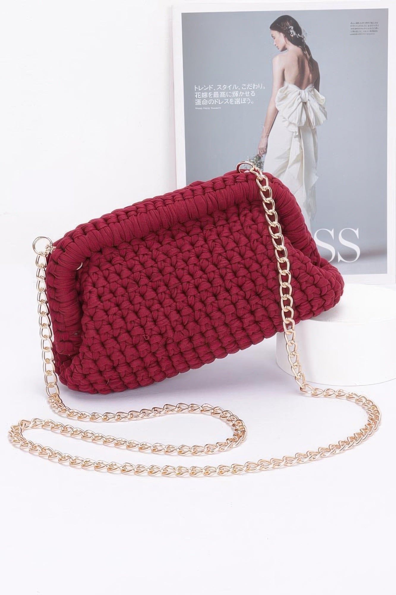 Cotton Braided Clutch product image