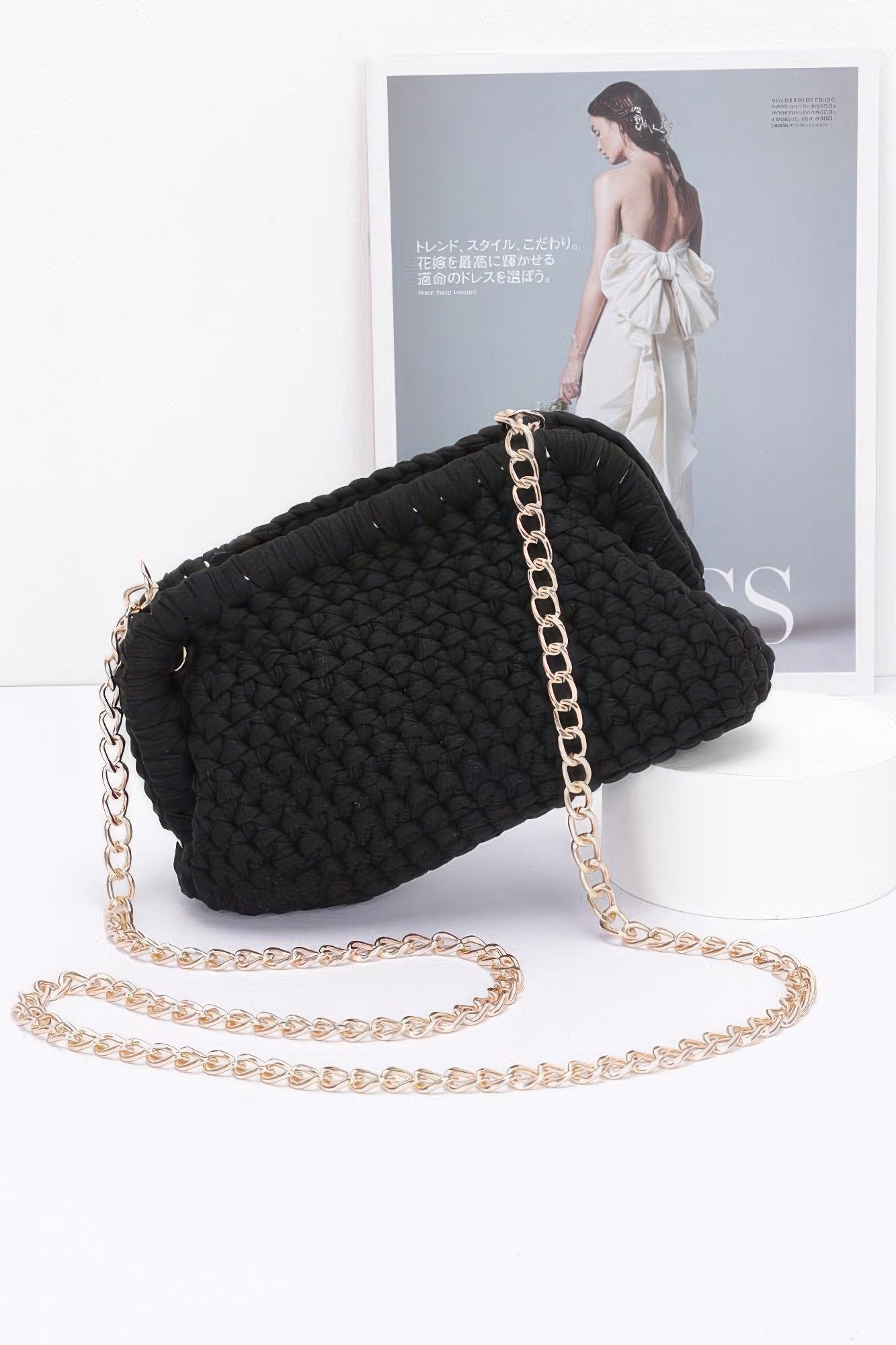 Cotton Braided Clutch product image