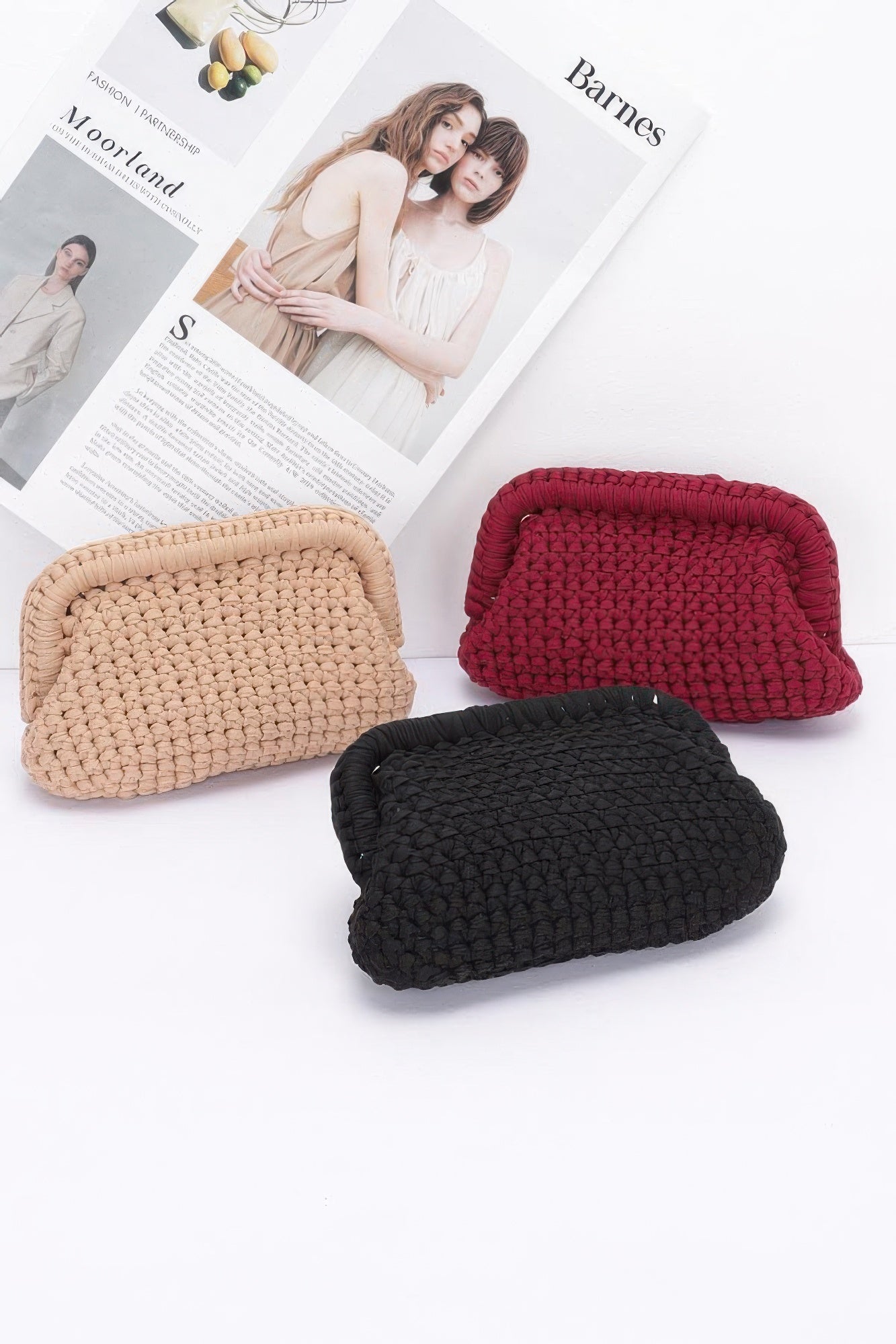 Cotton Braided Clutch product image