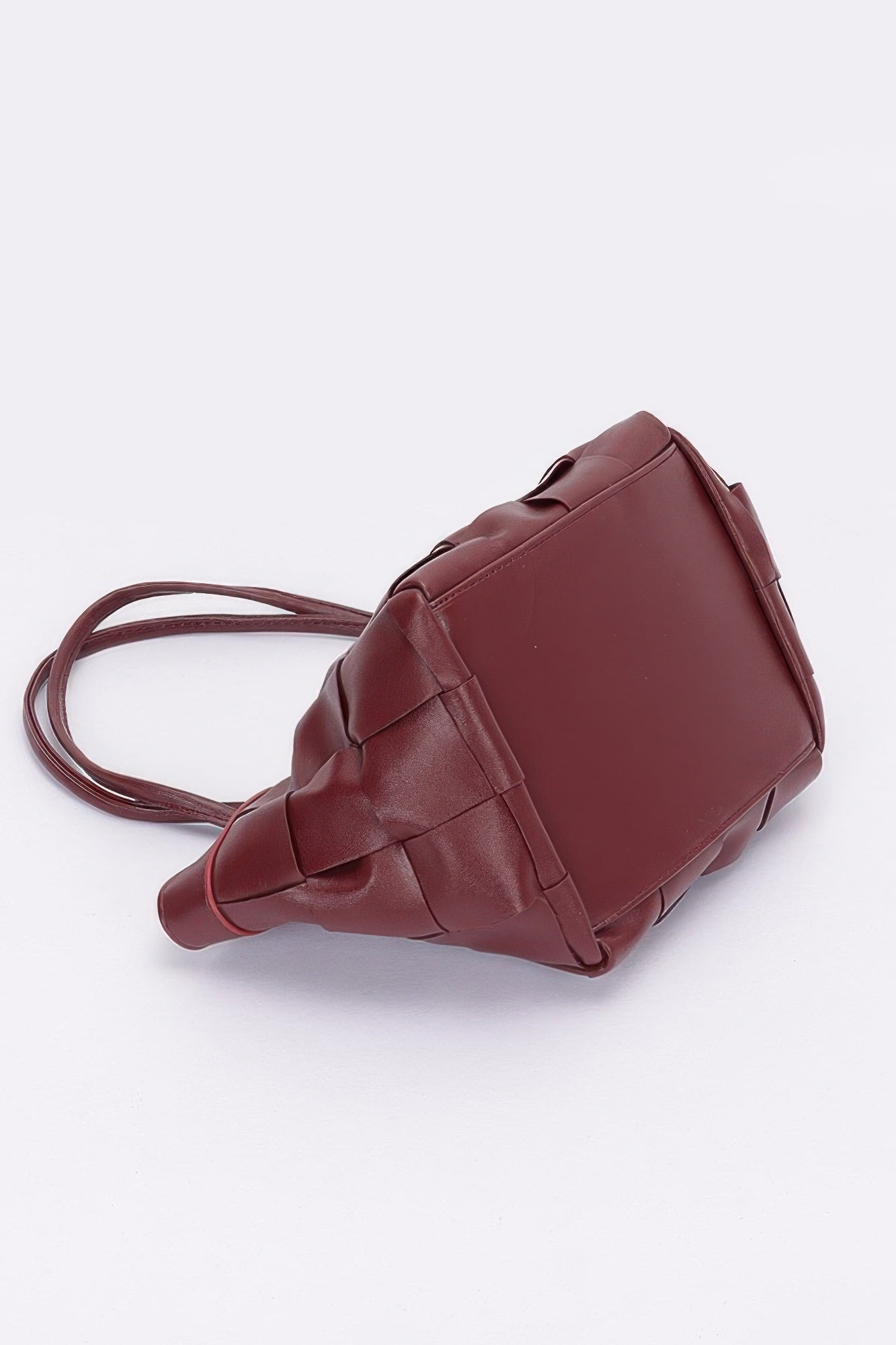 Faux Leather Braided Tote Bag product image