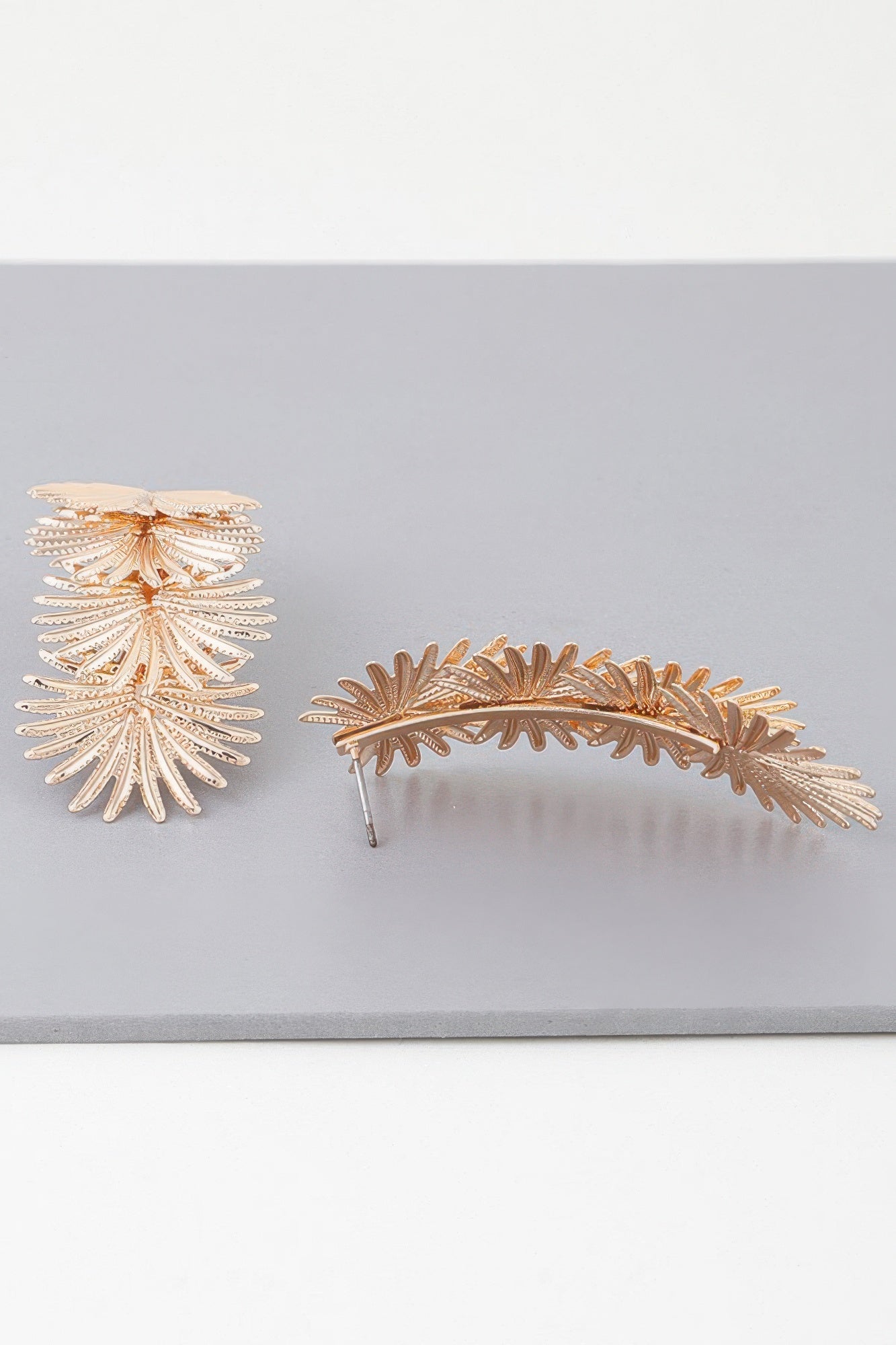 Multi Flare Leaf Drop Earrings product image