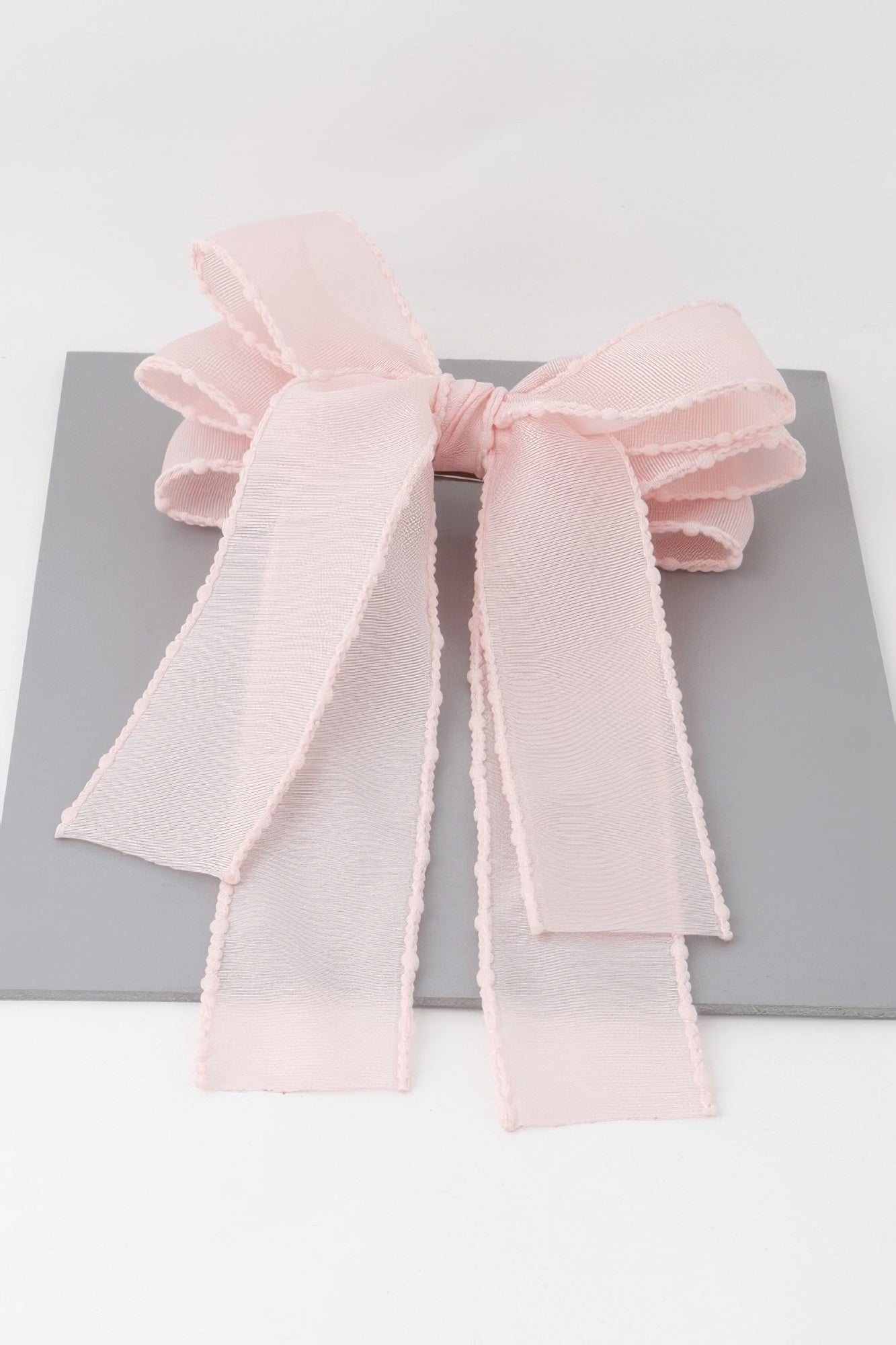 Double Fabric Ribbon Hair Pin product image