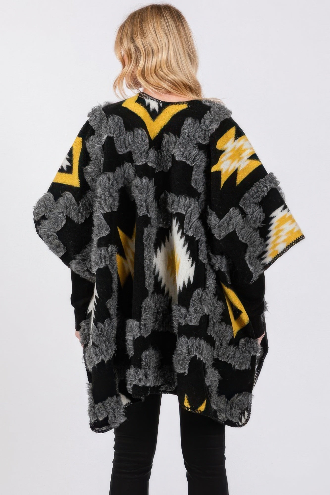 Fuzzy Aztec Pattern Kimono product image