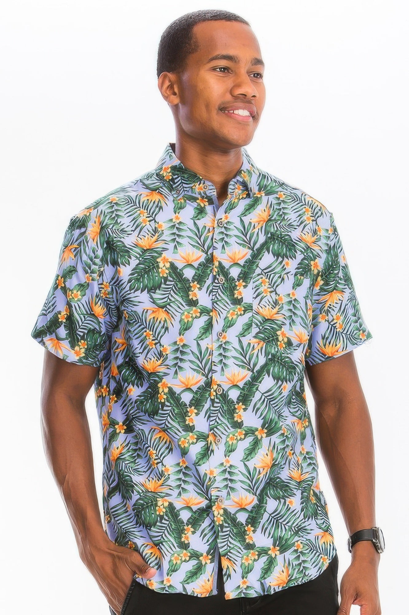 Hawaiian Button Down Shirt product image