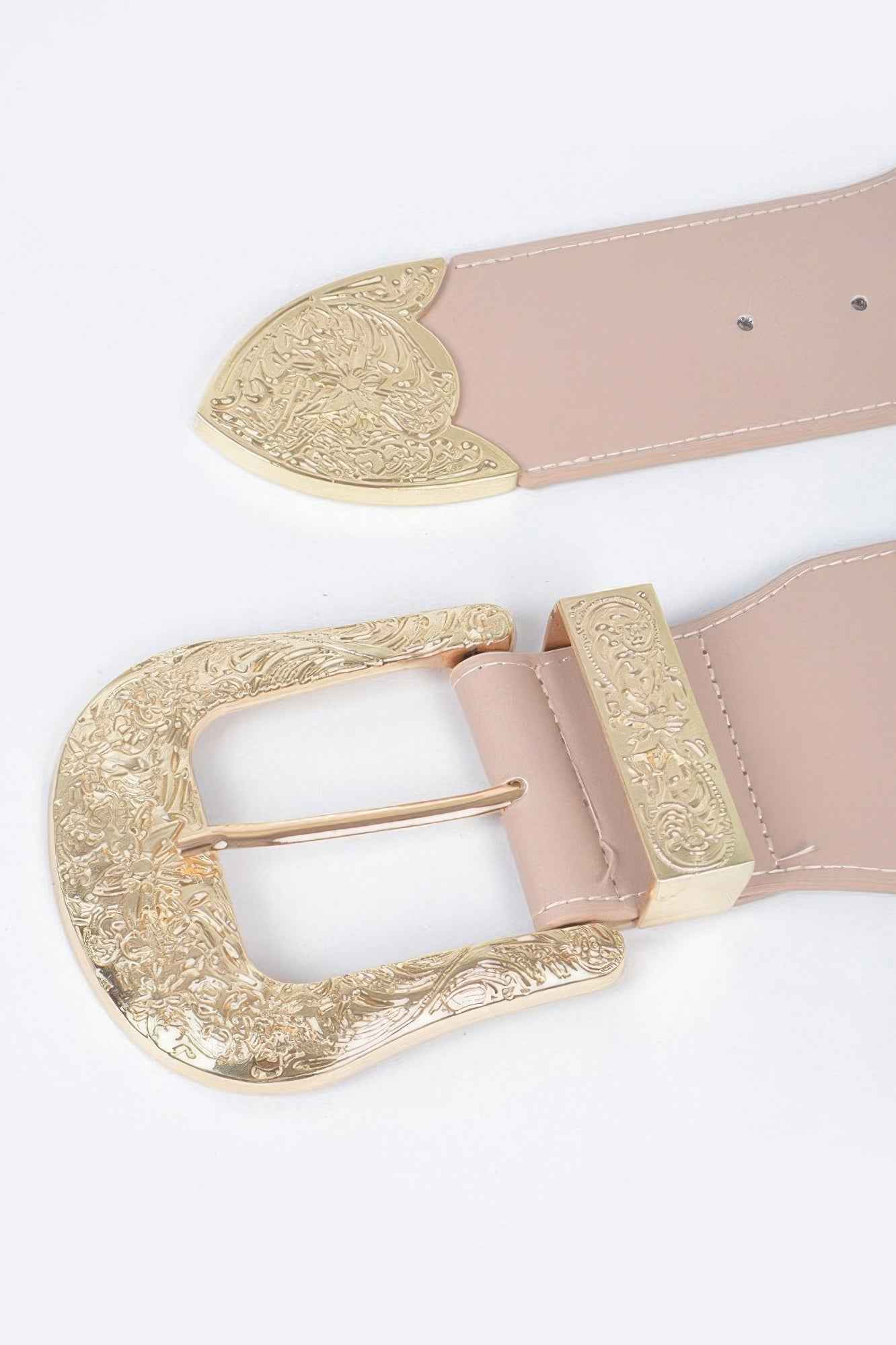 Wide Multi Metal Elastic Belt Wide Multi Metal Elastic Belt