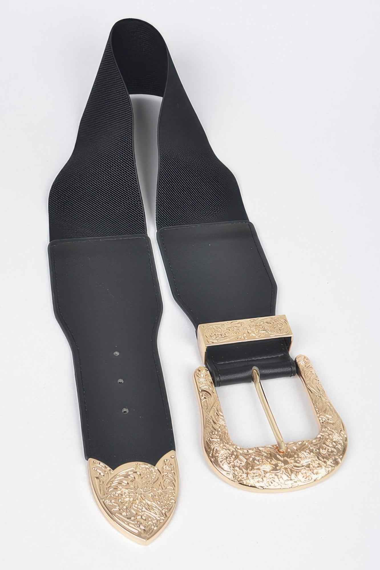 Wide Multi Metal Elastic Belt Wide Multi Metal Elastic Belt