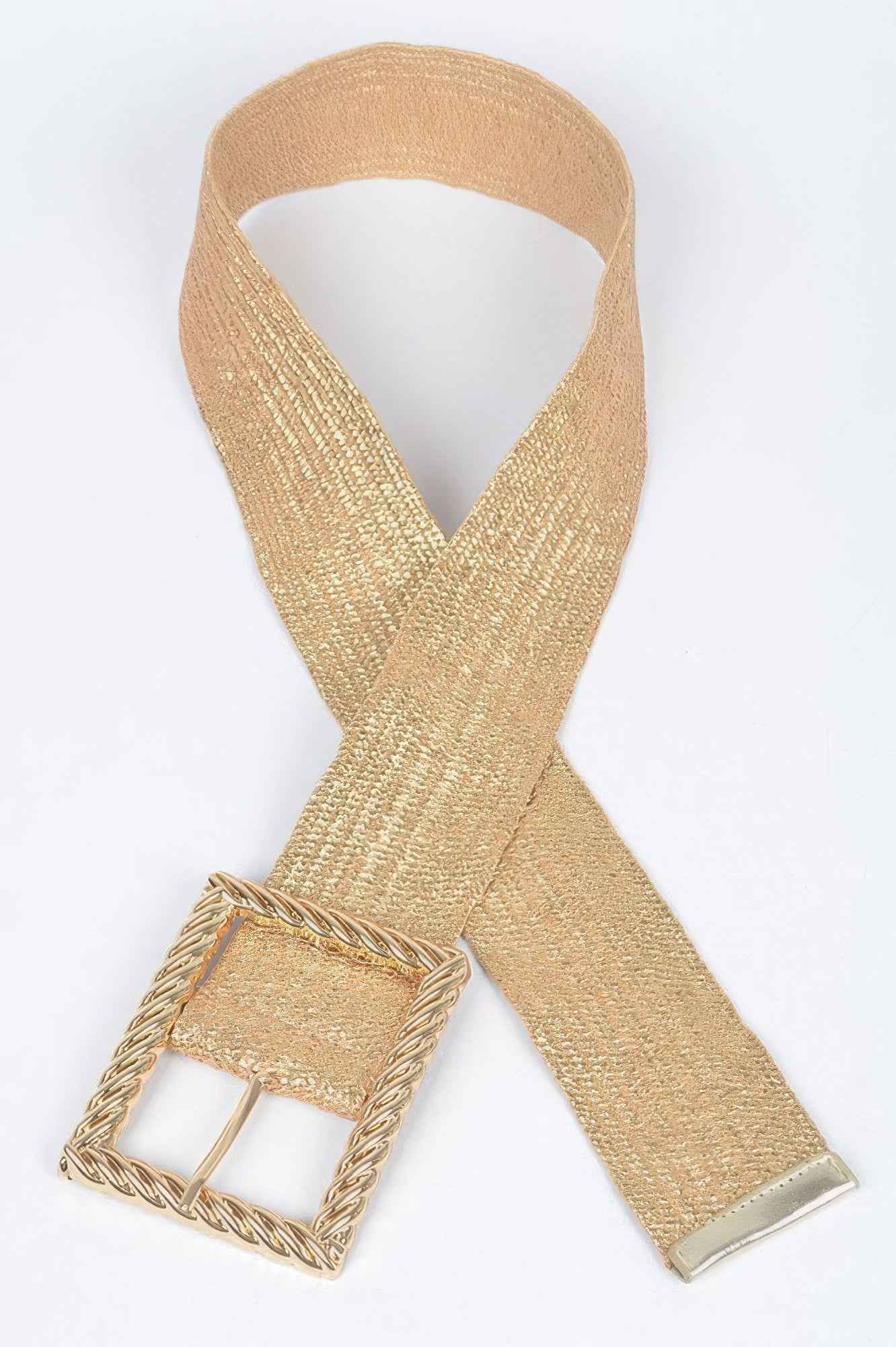 Wide Metal Buckle Clear Belt Wide Metal Buckle Clear Belt