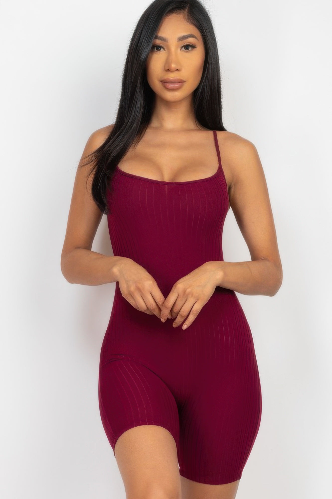 Ribbed Bodycon Romper product image