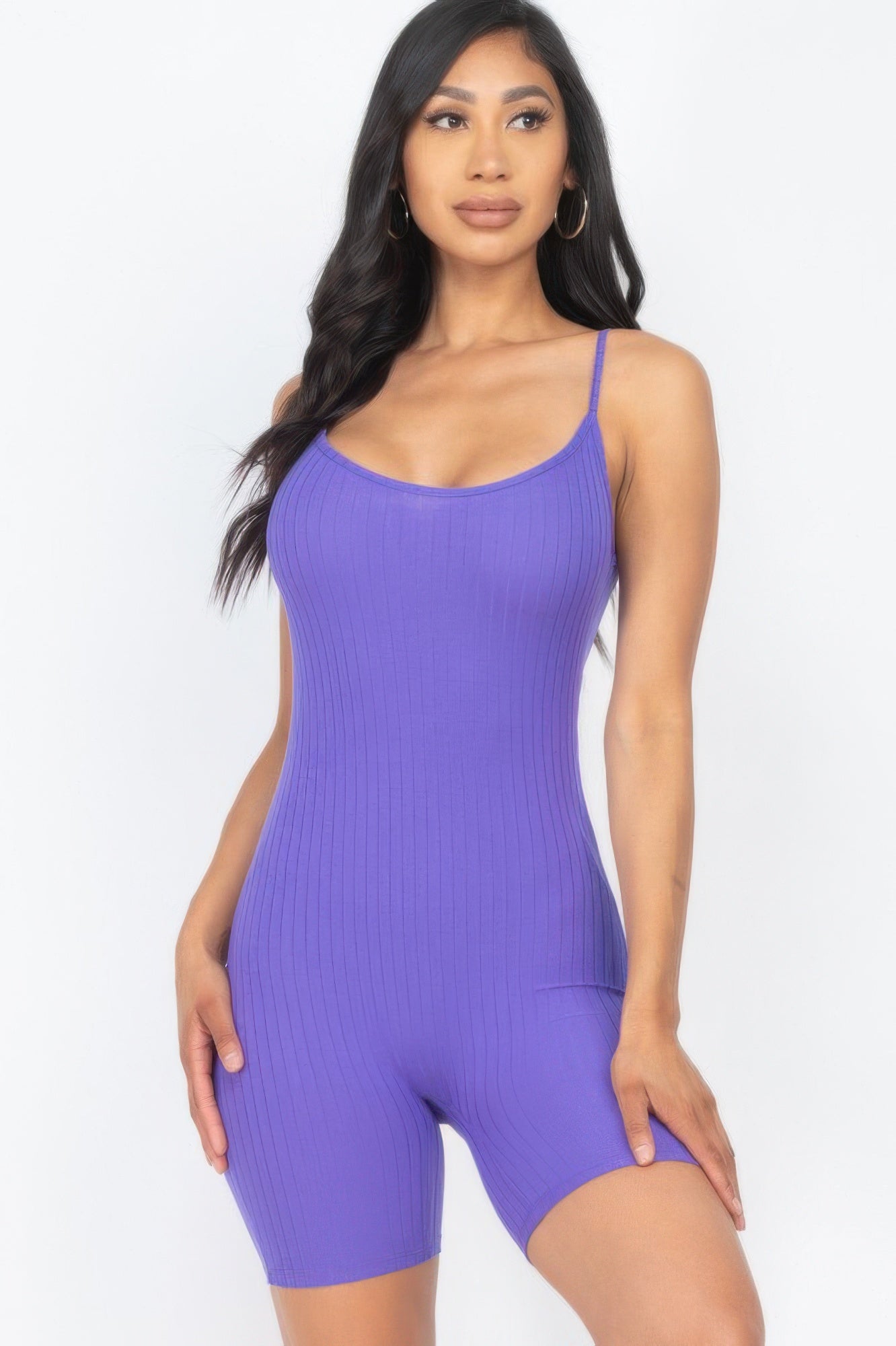 Ribbed Bodycon Romper product image