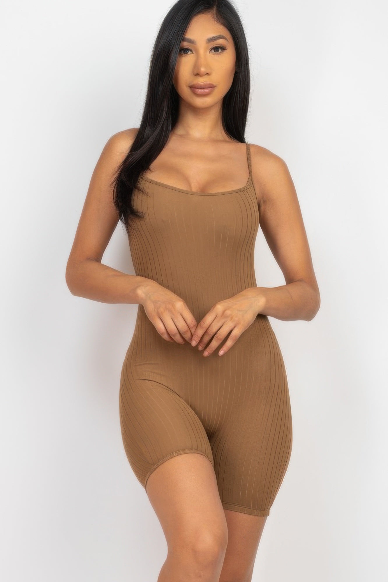 Ribbed Bodycon Romper product image