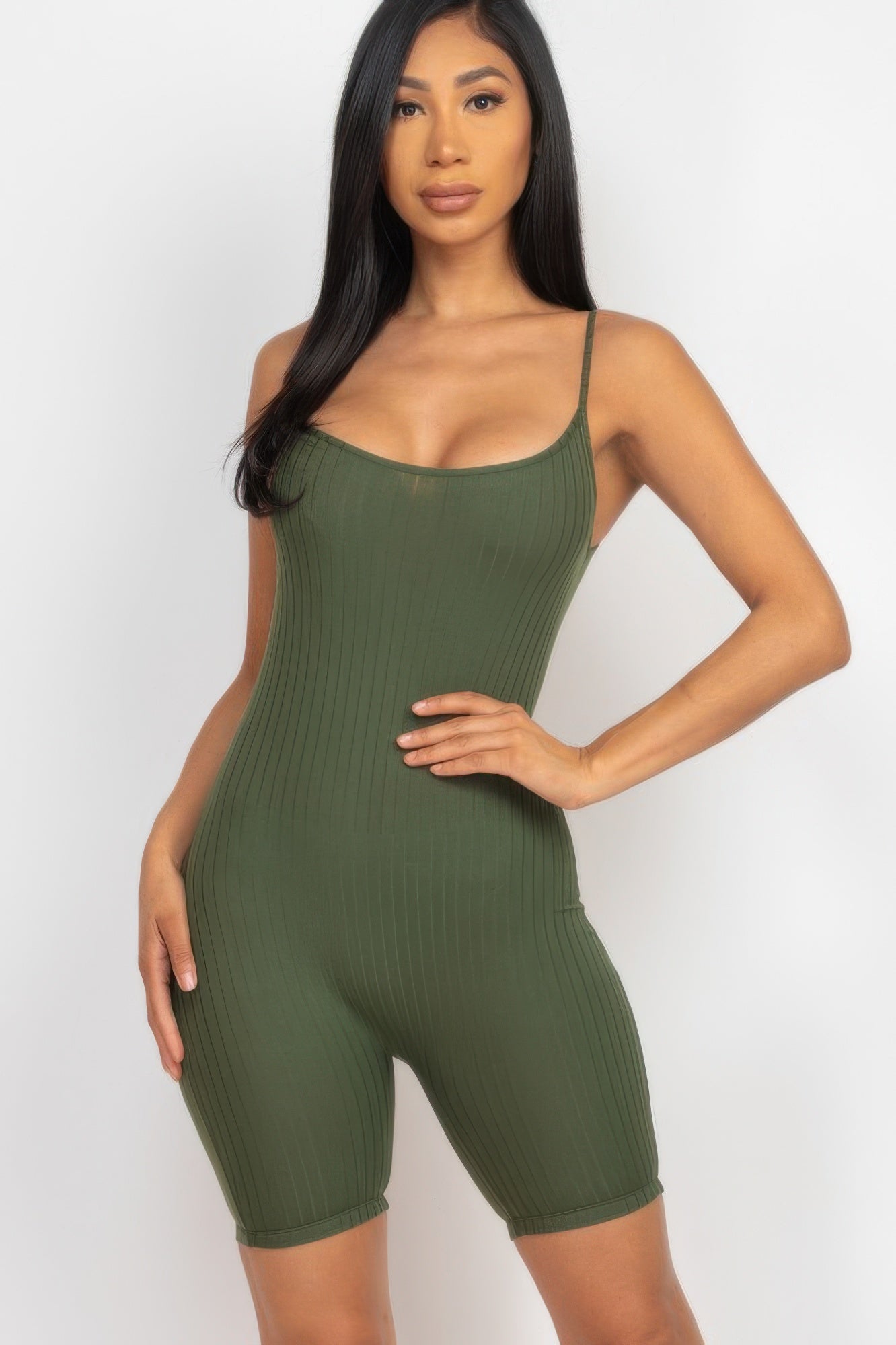 Ribbed Bodycon Romper product image