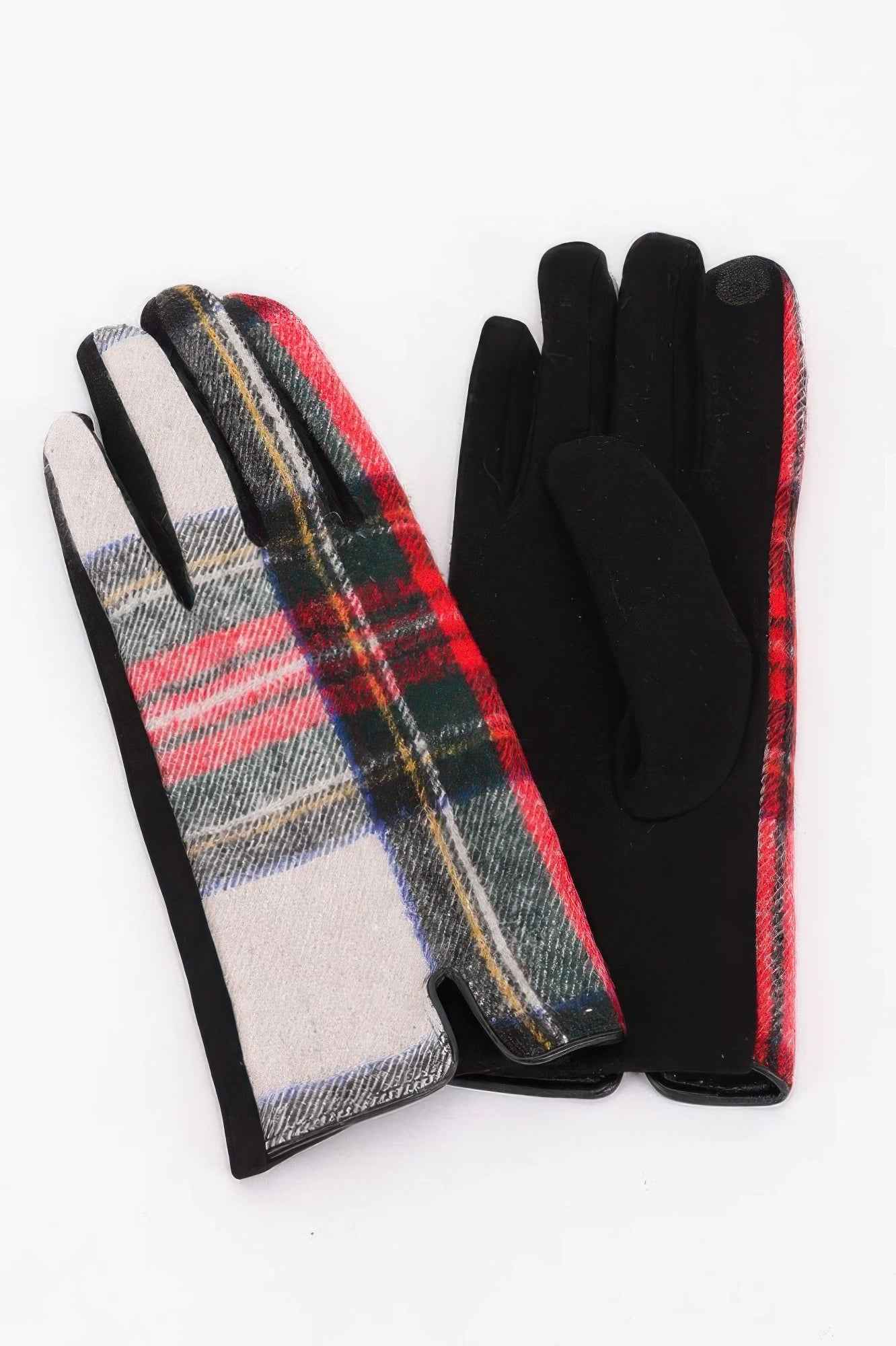 Plaid Pattern Gloves Plaid Pattern Gloves
