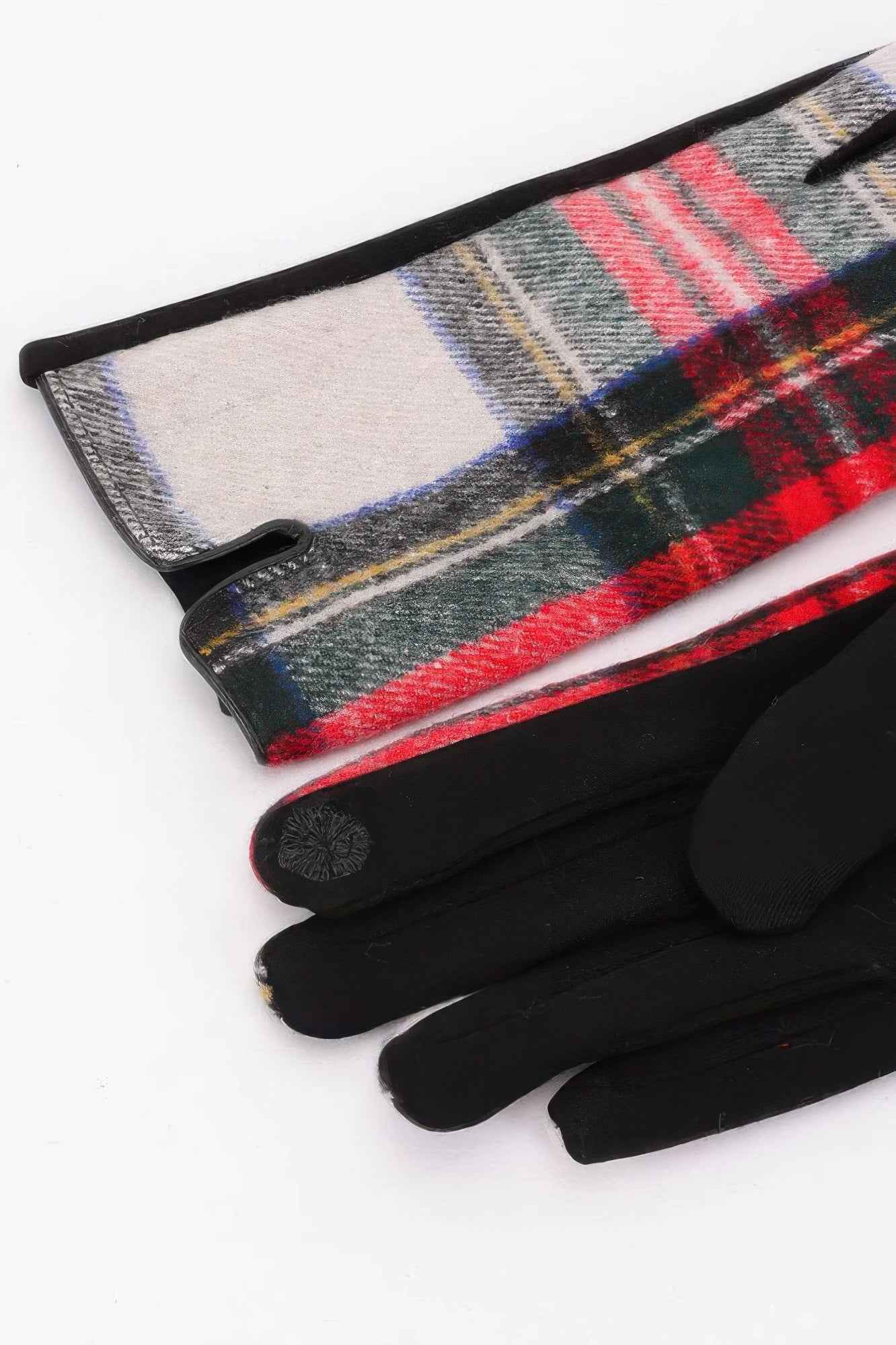 Plaid Pattern Gloves Plaid Pattern Gloves