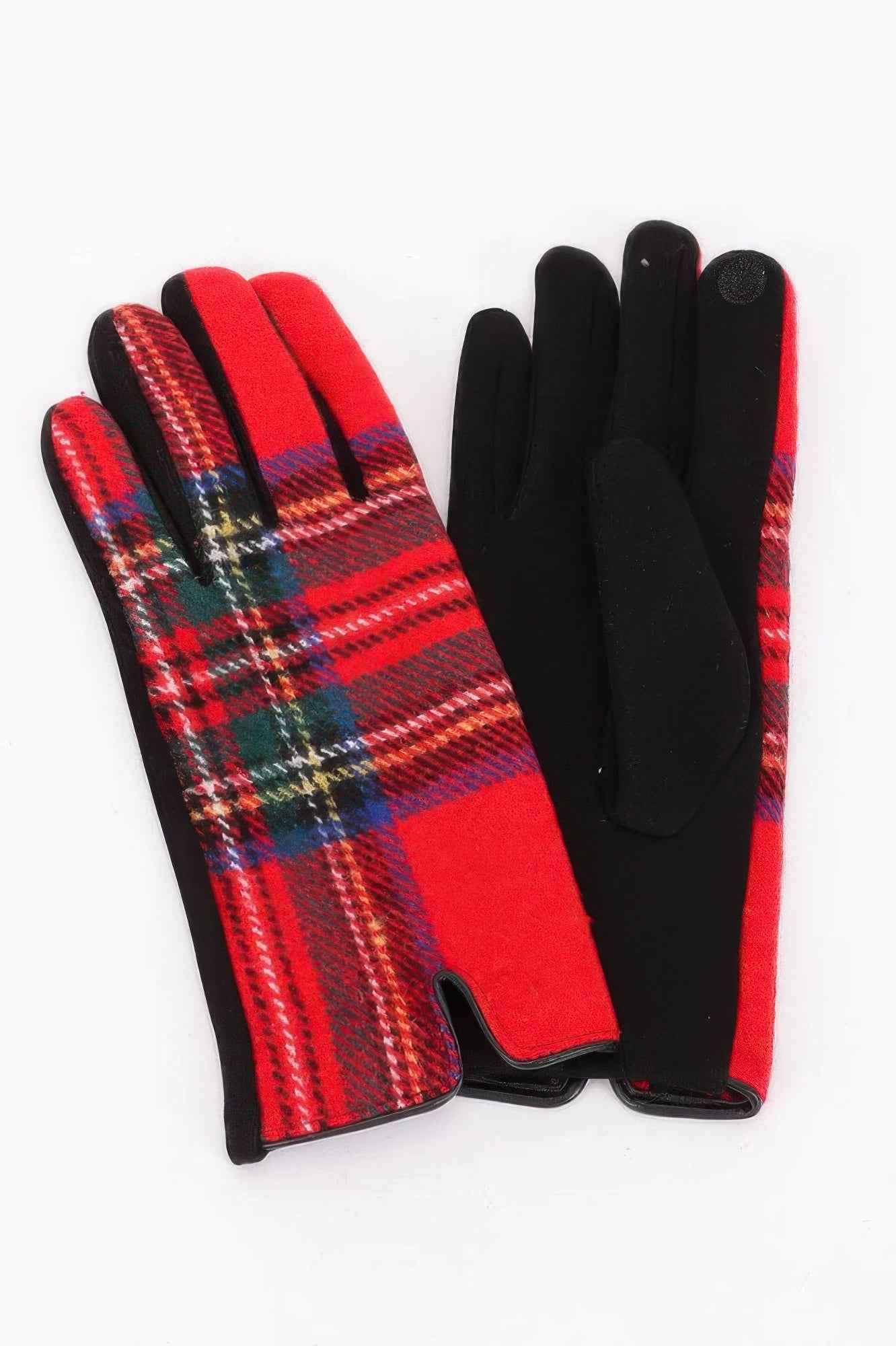 Plaid Pattern Gloves Plaid Pattern Gloves