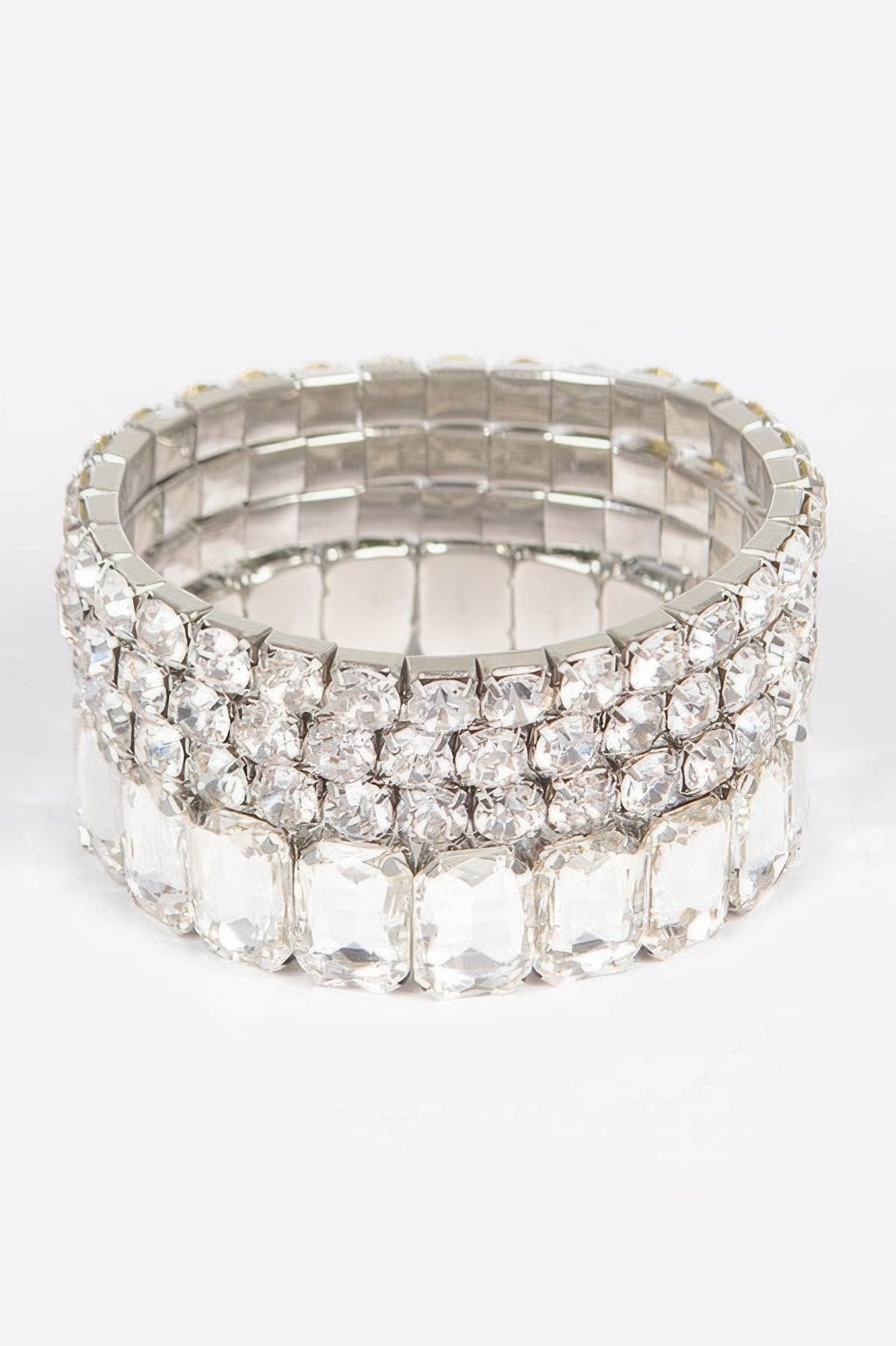 Multi Acrylic Stone Stretch Bracelet product image