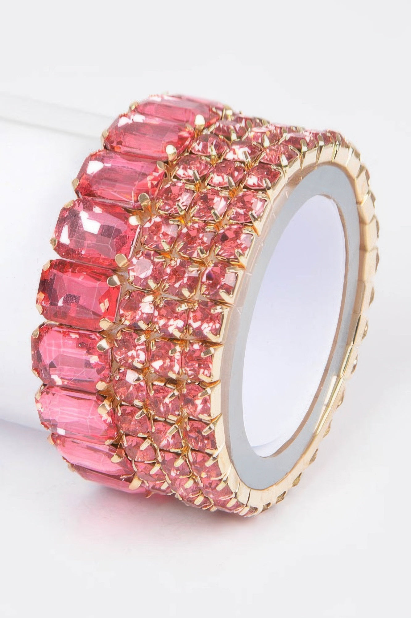 Multi Acrylic Stone Stretch Bracelet product image