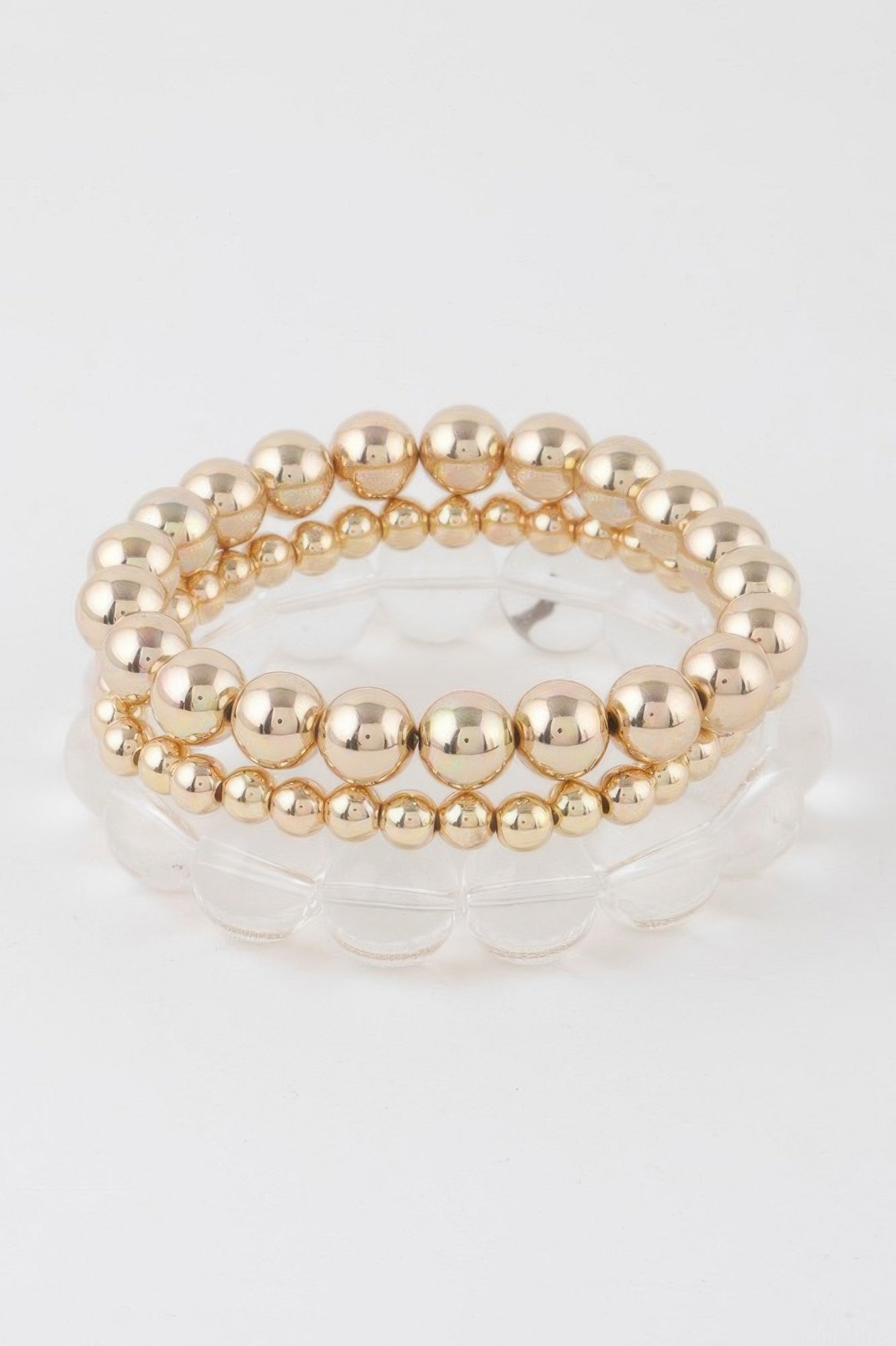 Minimal Triple Beaded Bracelet product image