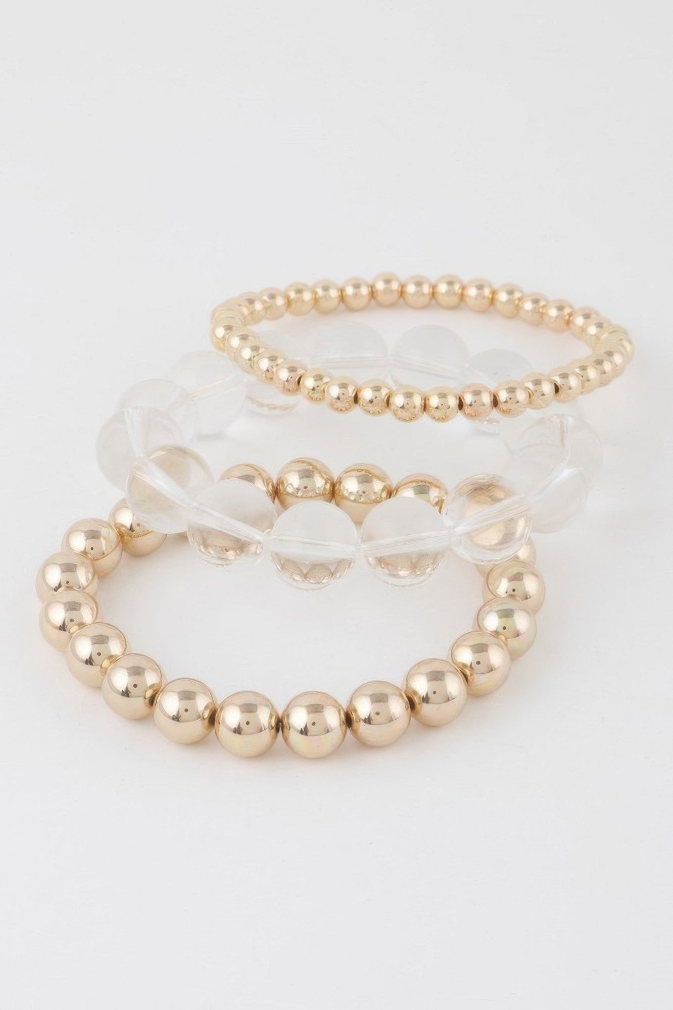 Minimal Triple Beaded Bracelet product image