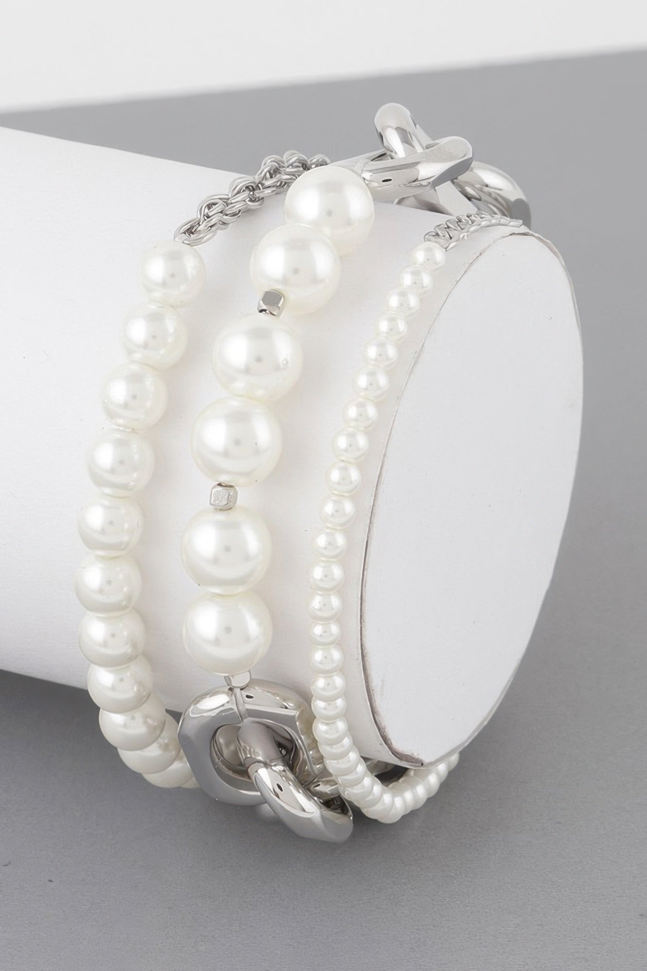 Multi Pearl Chain Bracelet product image