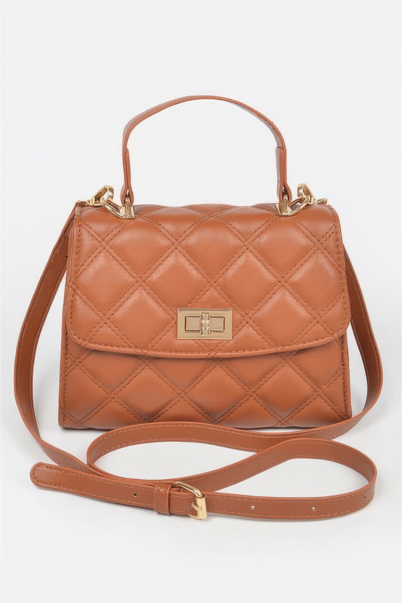Quilted Top Handle Crossbody Bag product image